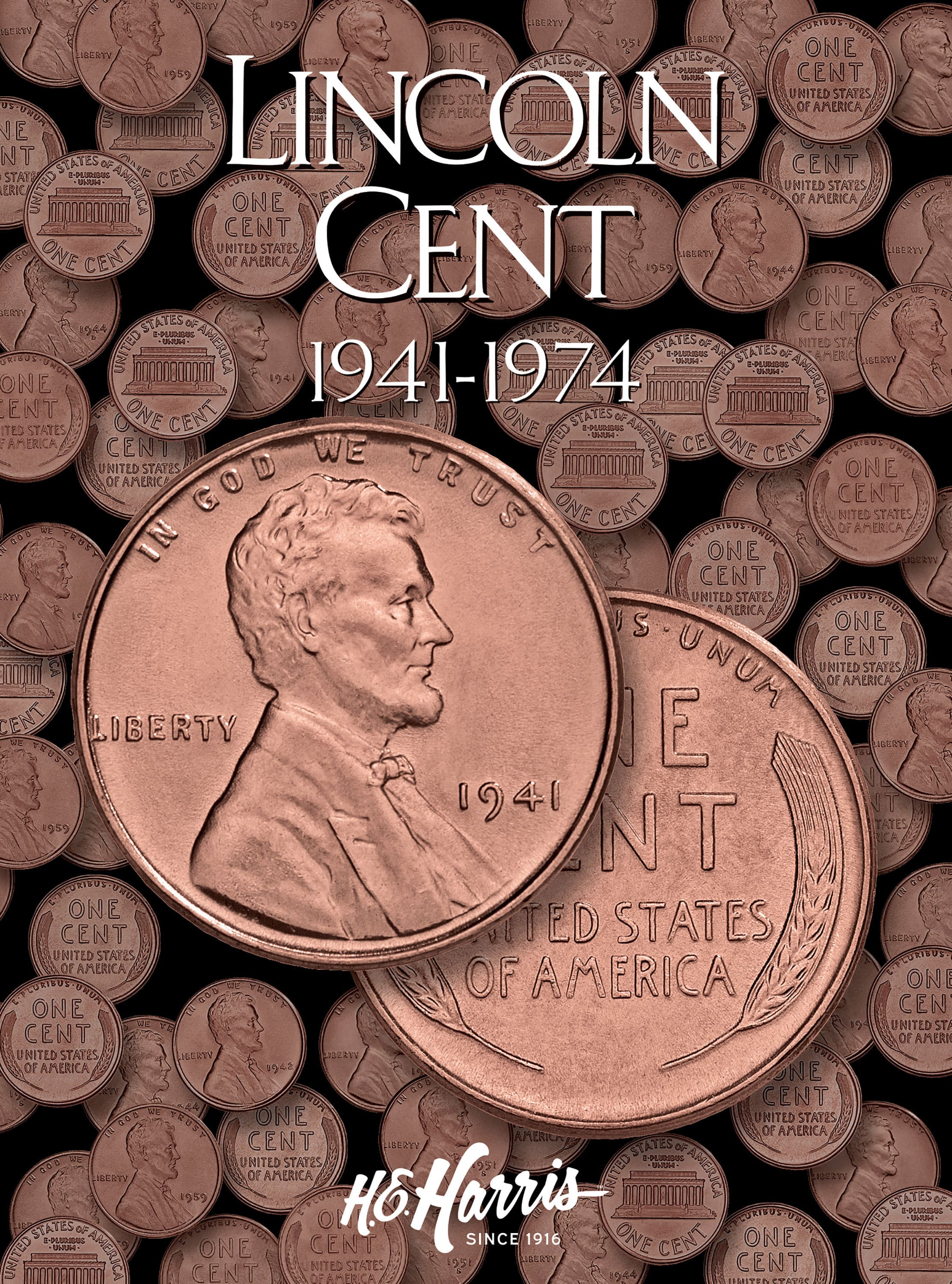 H.E. Harris® Coin Folder – Lincoln Cents Collection #2: 1941-1974