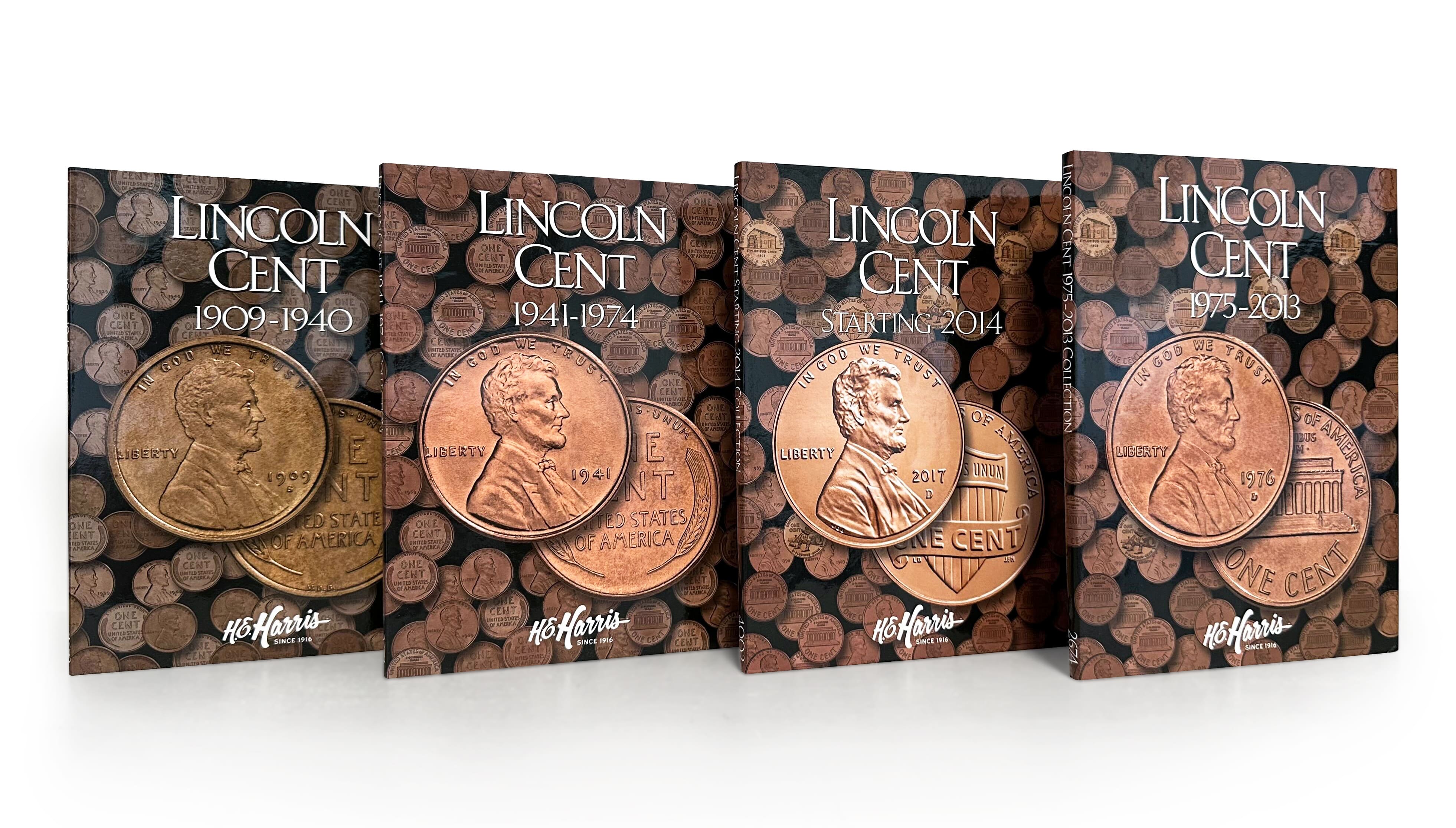 H.E. Harris® Coin Folder – Lincoln Cents Collection #2: 1941-1974