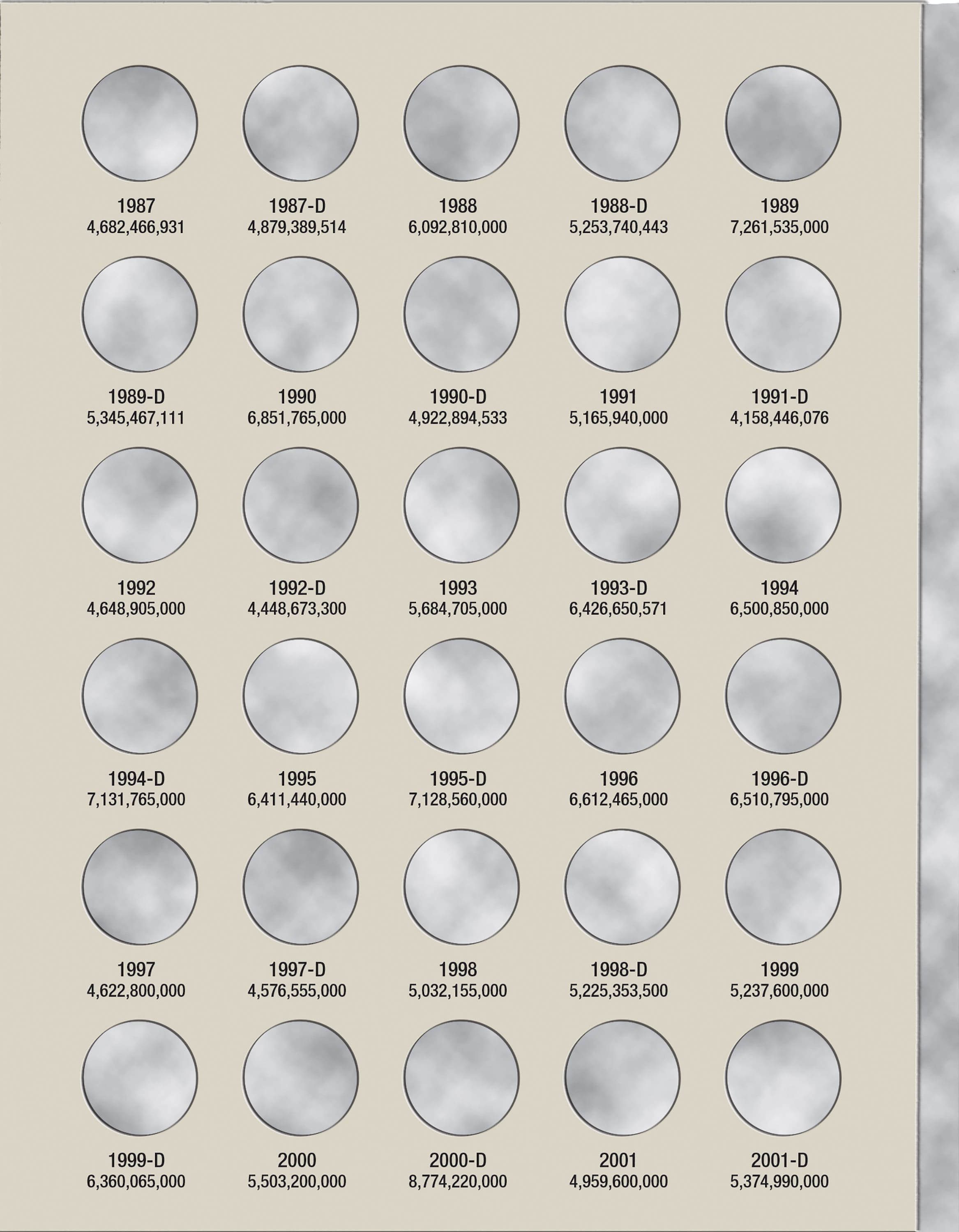 H.E. Harris® Coin Folder – Lincoln Cents Collection #3: 1975-2013