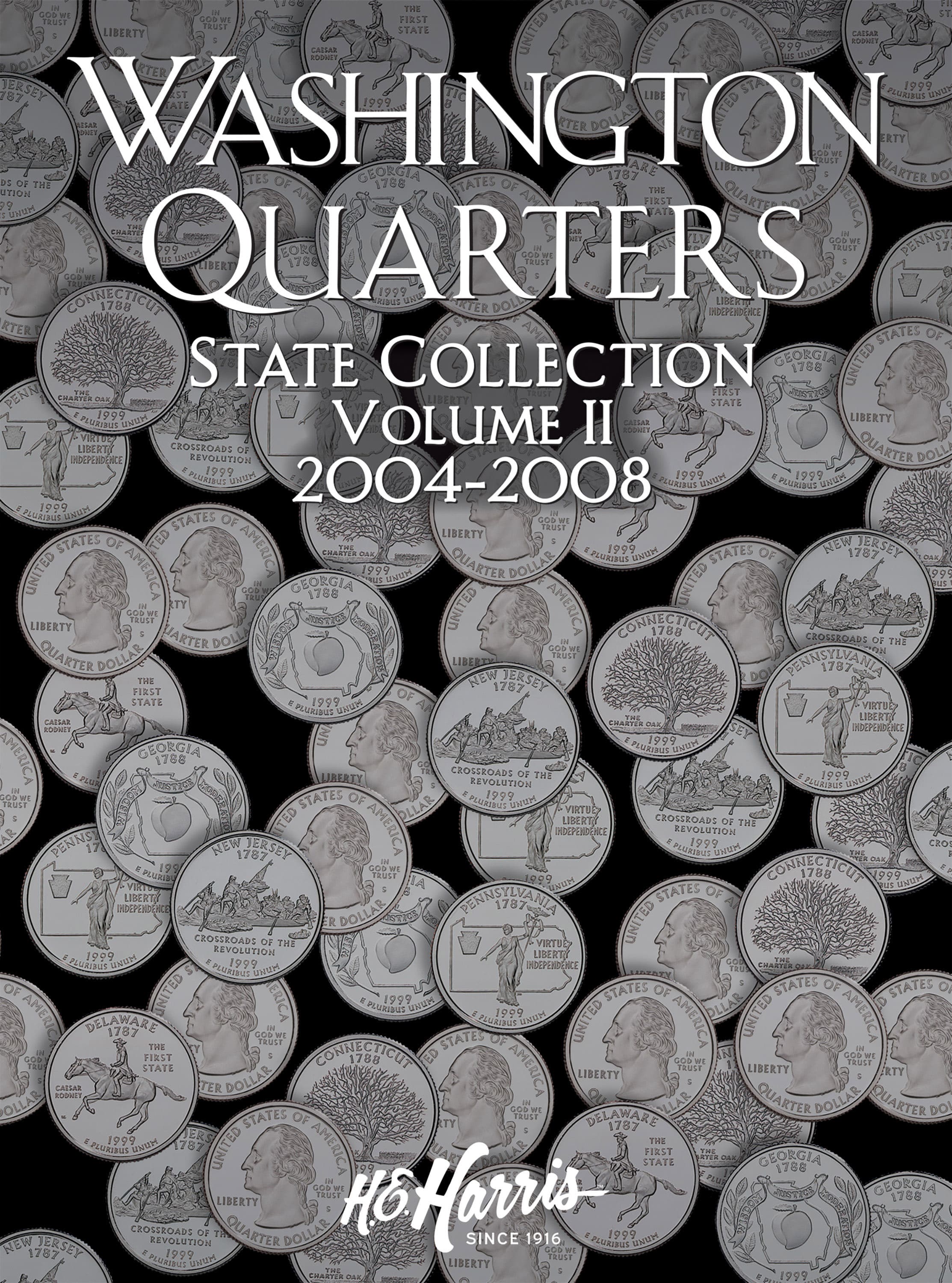 H.E. Harris® Coin Folder – Washington Quarters Statehood Collection #2: 2004-2008