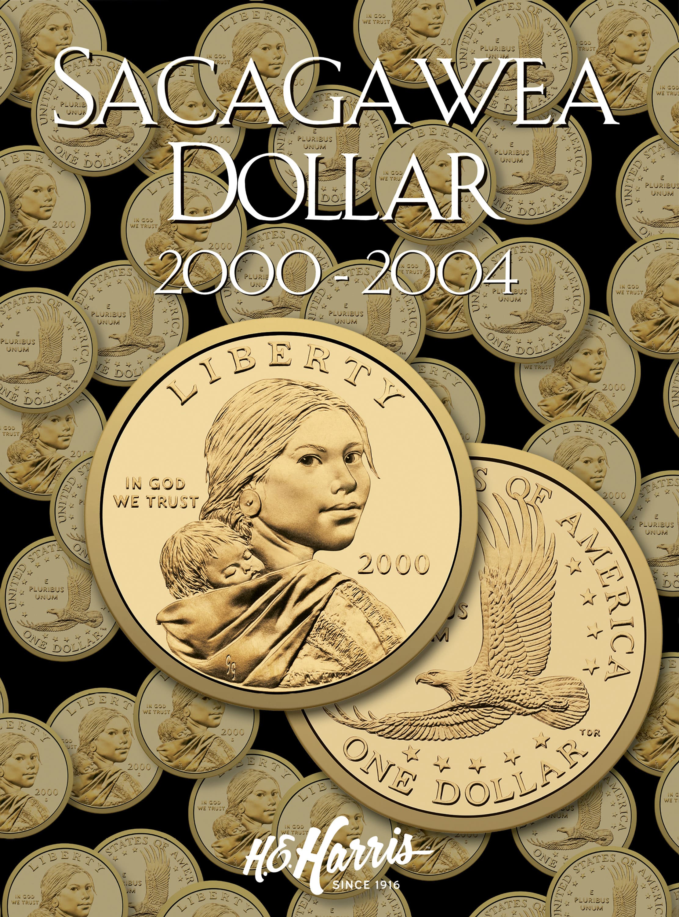 H.E. Harris® Coin Folder – Sacagawea Dollars Collection #1: 2000-2004