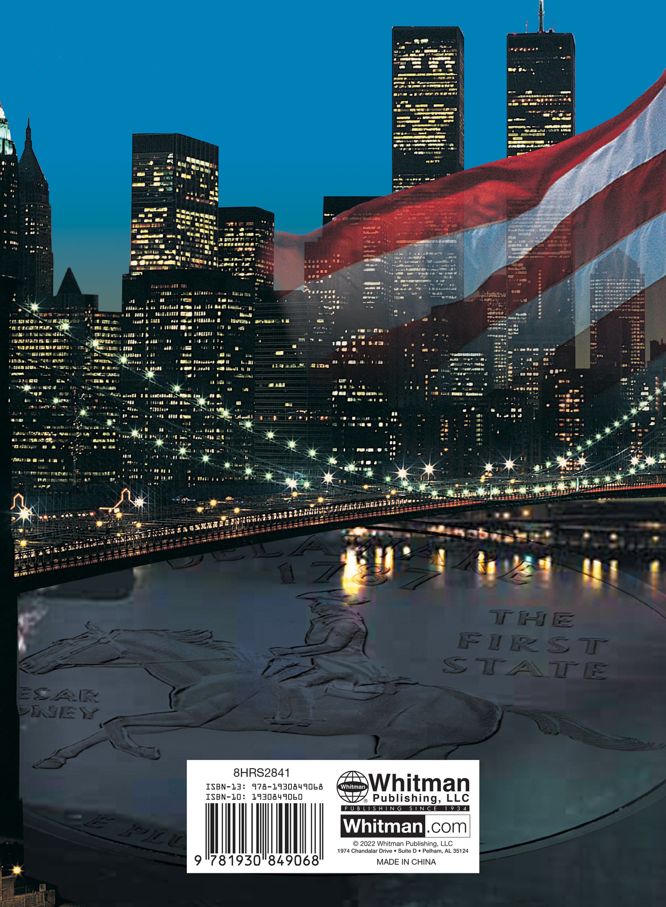 H.E. Harris® Collector’s Edition Coin Folder – State Series, D.C. & Territorial Quarters: 1999-2009