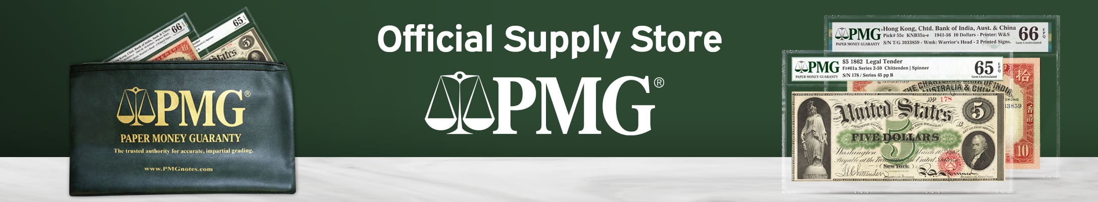 Official Supply Store of PMG®