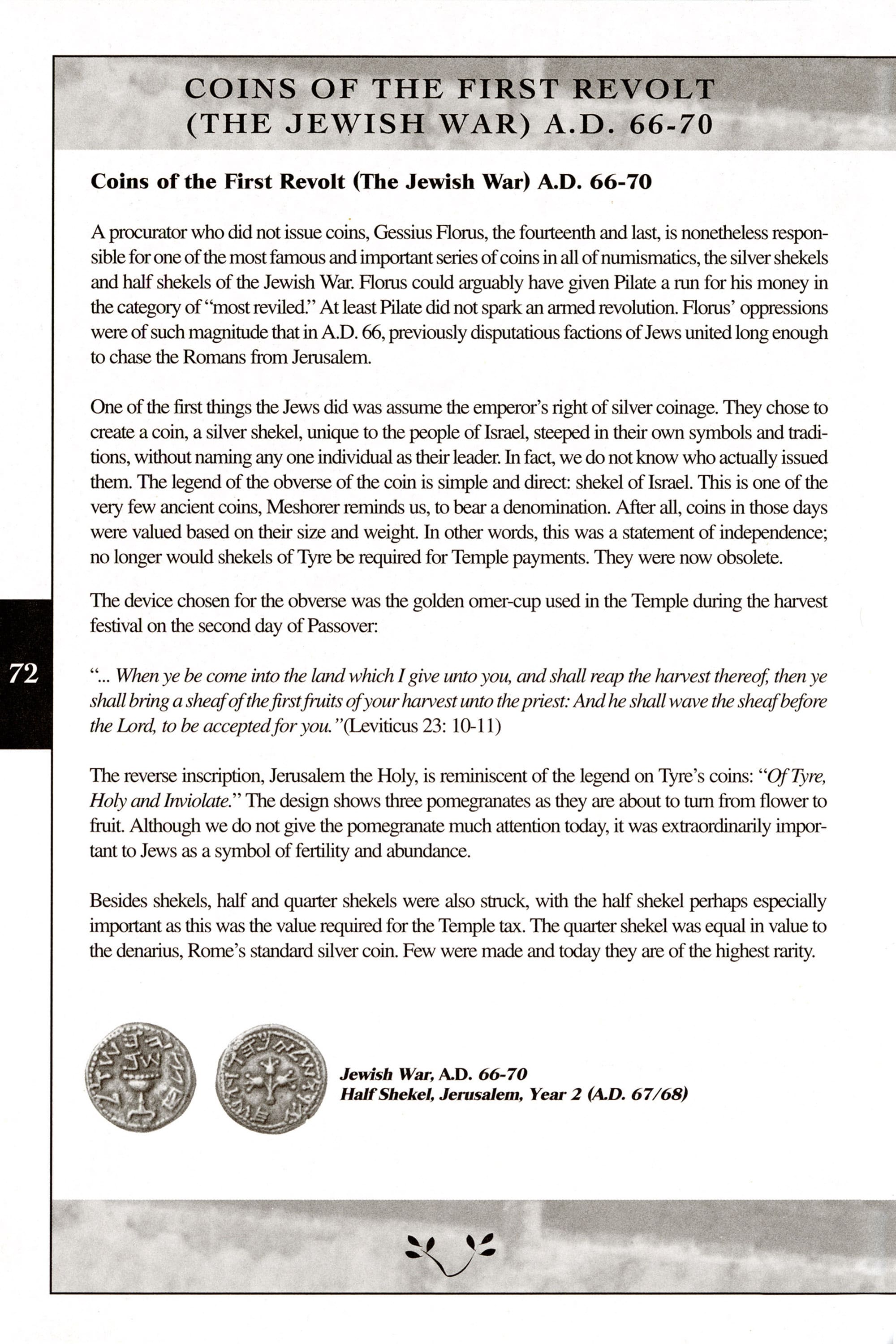 Coins of the Bible