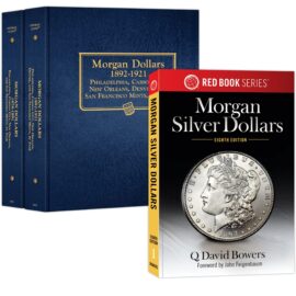 Morgan Silver Dollars Collector Bundle – Guide Book + 2 Whitman Classic® Coin Albums for 1878-1921 Collection