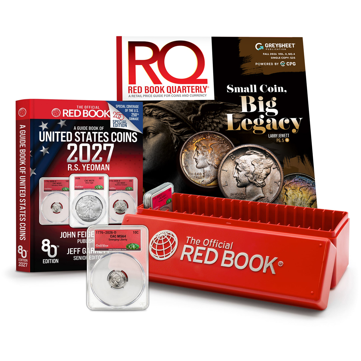 Whitman Exclusive: U.S. 250th Anniversary Red Book Label Coin Collecting Starter Bundle