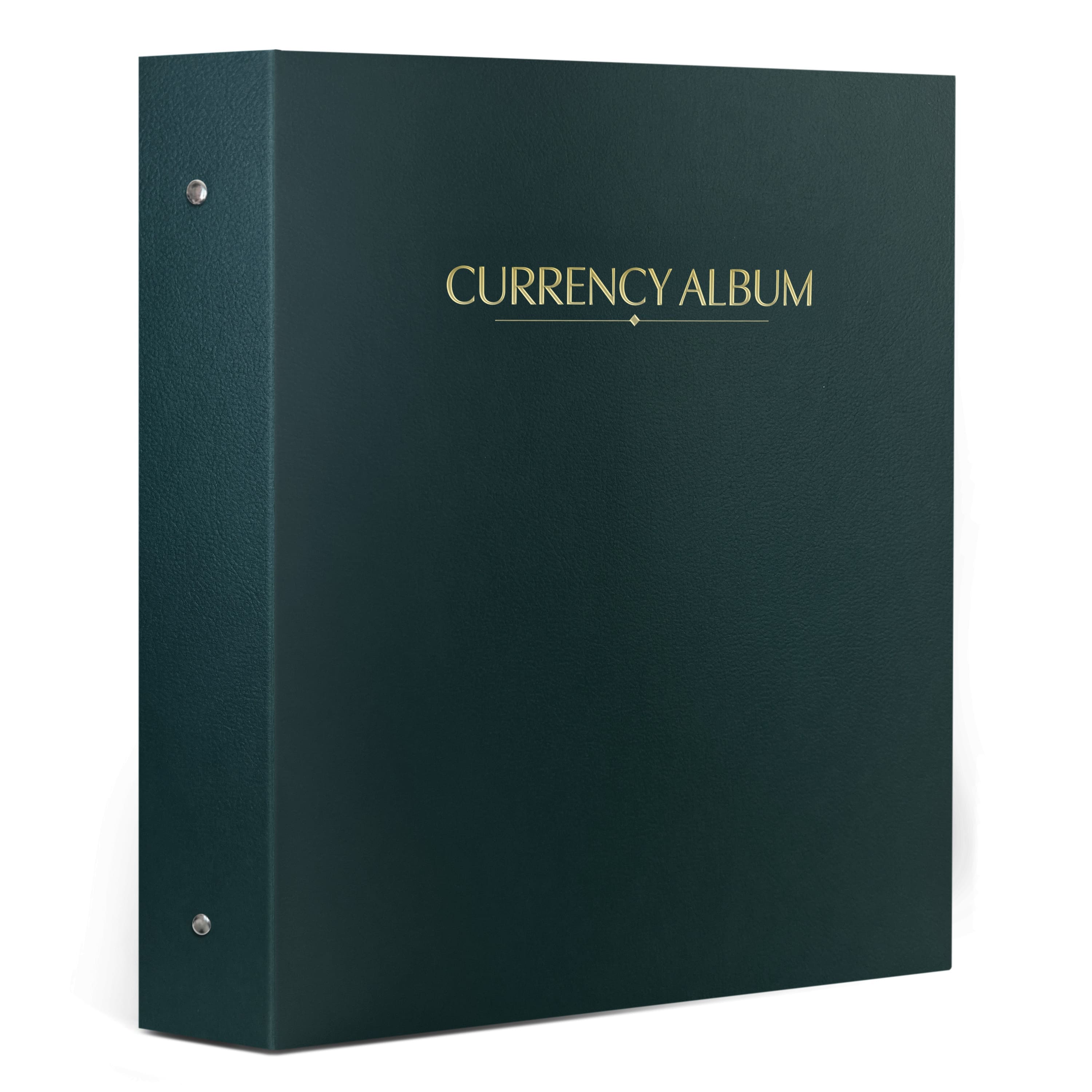 Whitman Premium™ Universal Currency Album – Green (Includes Starter Pages for Graded Notes)