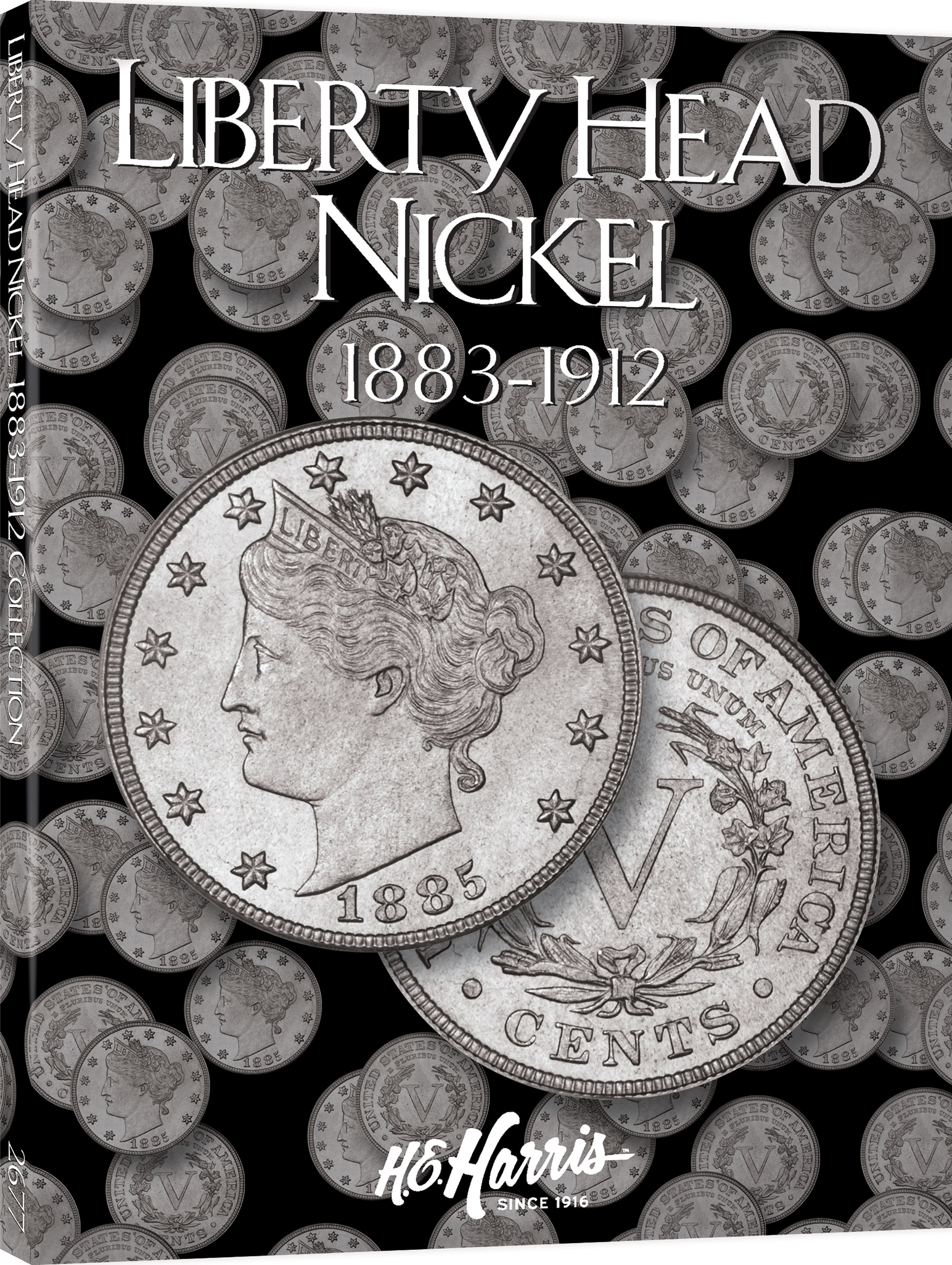 H.E. Harris® Coin Folder – Liberty Head (V) Nickels: 1883-1912