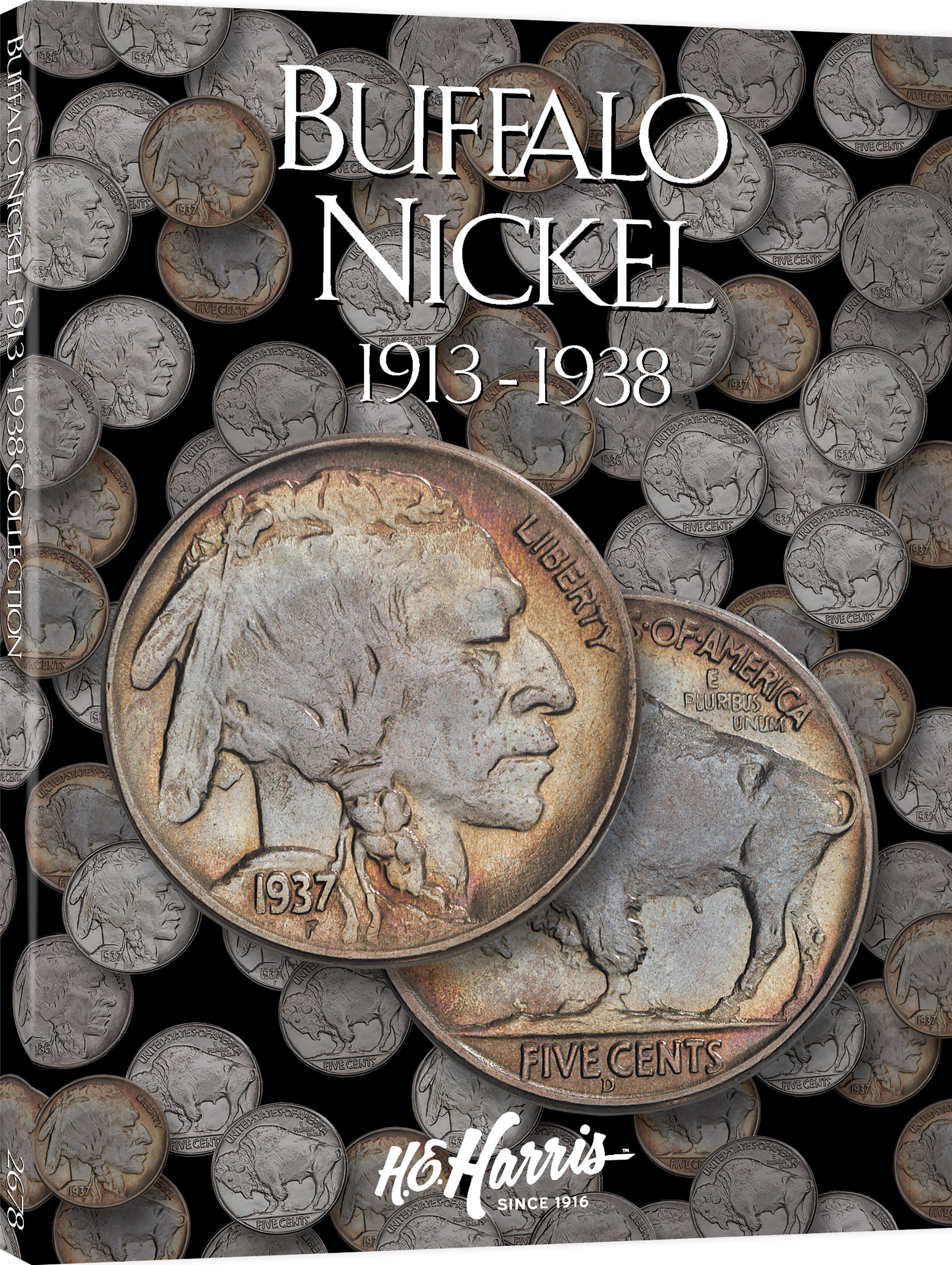 H.E. Harris® Coin Folder – Buffalo Nickels: 1913-1938