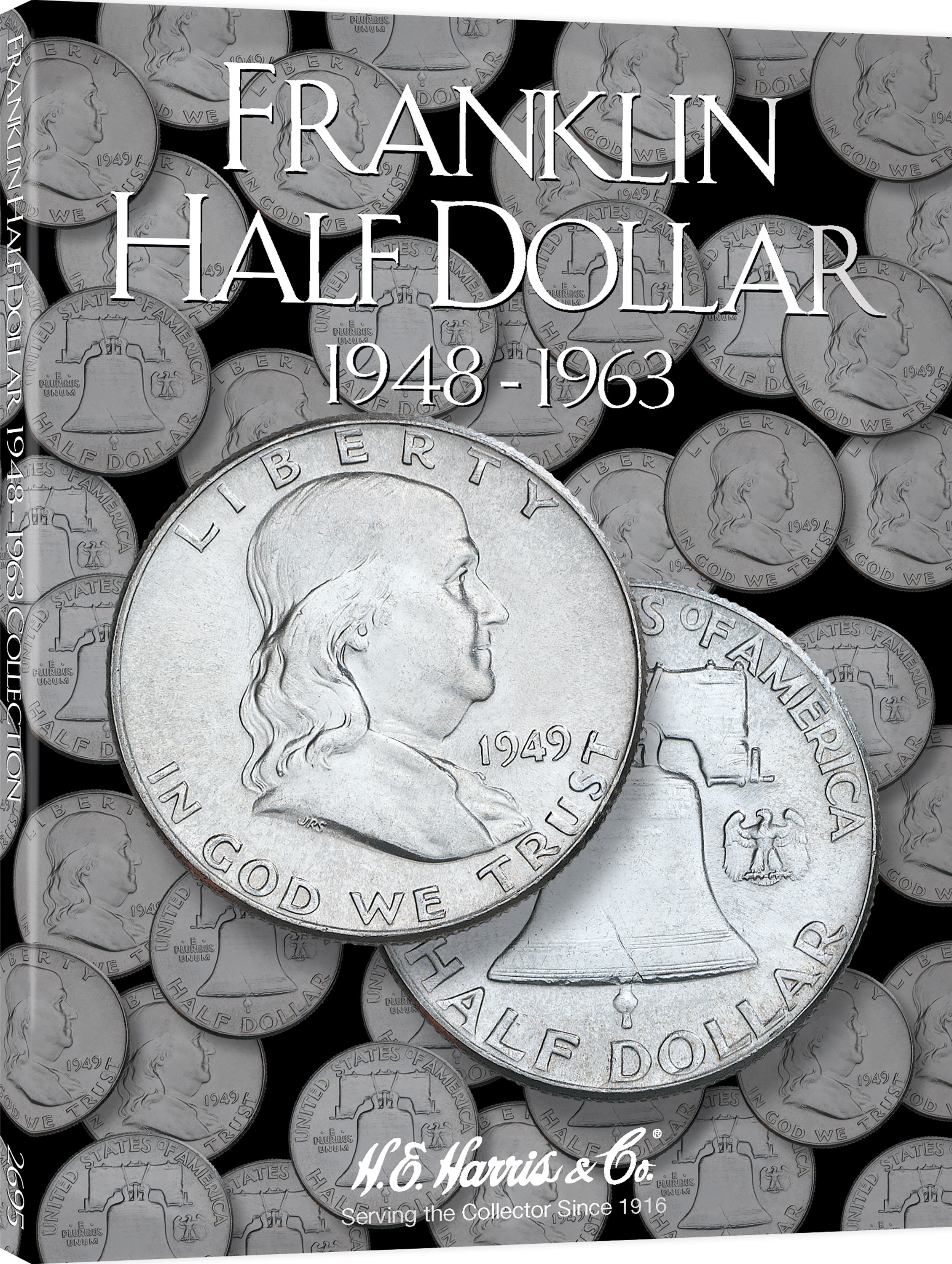 H.E. Harris® Coin Folder – Franklin Half Dollars: 1948-1963