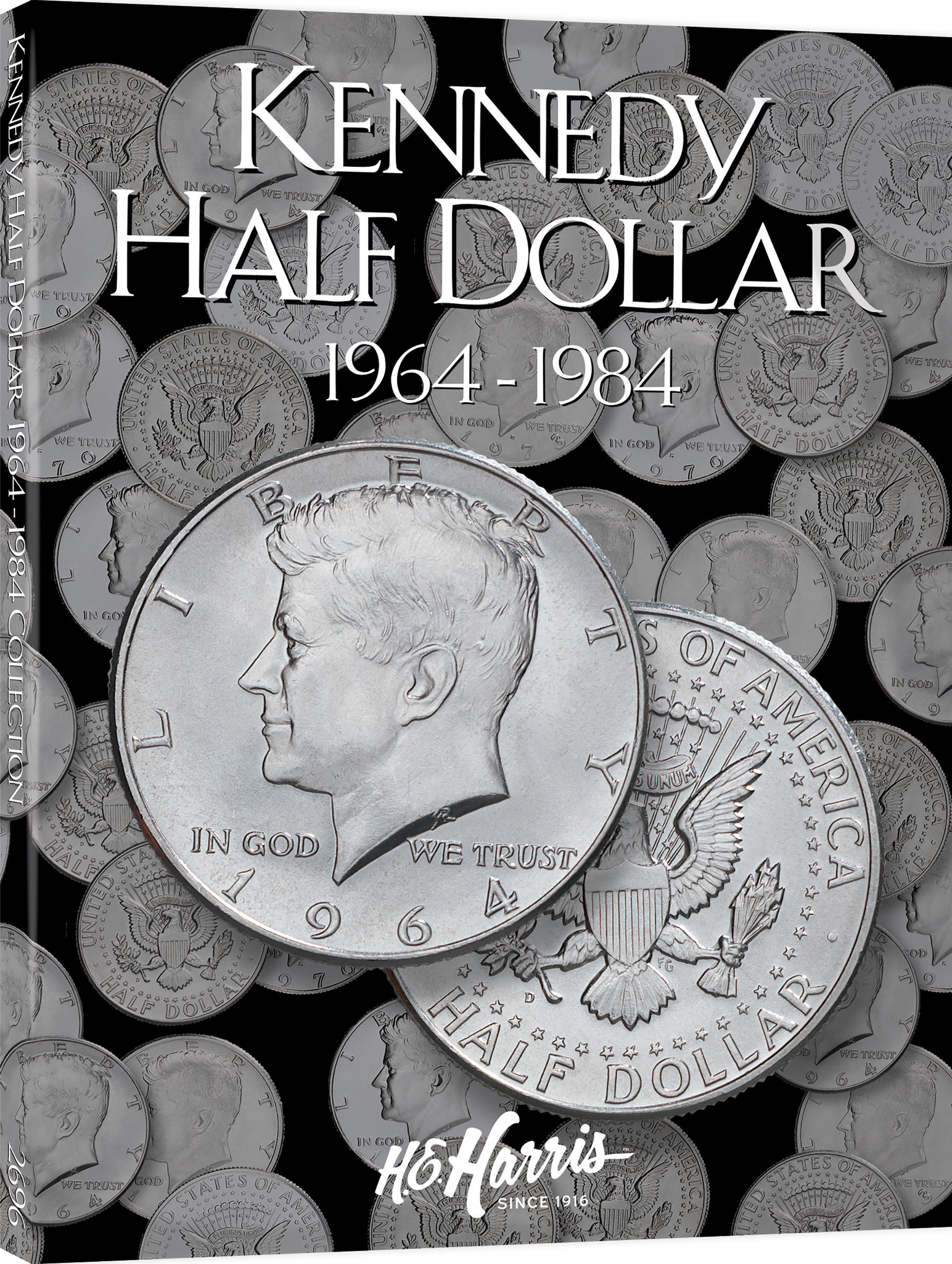 H.E. Harris® Coin Folder – Kennedy Half Dollars Collection #1: 1964-1984