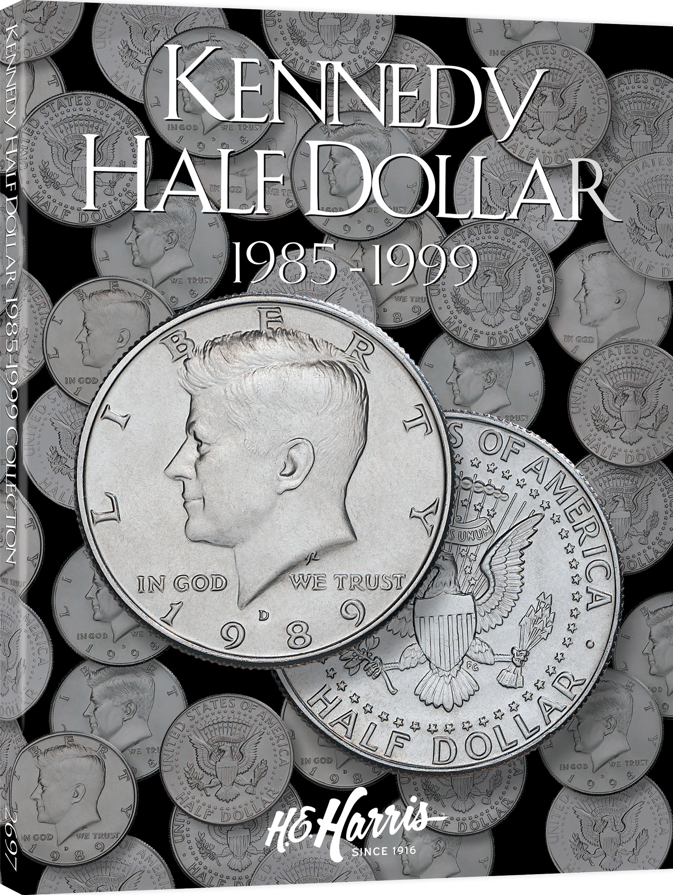 H.E. Harris® Coin Folder – Kennedy Half Dollars Collection #2: 1985-1999