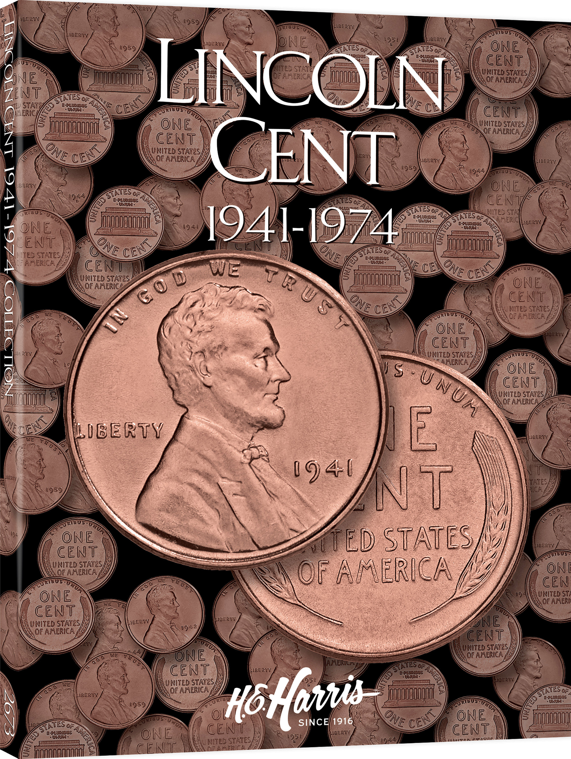 H.E. Harris® Coin Folder – Lincoln Cents Collection #2: 1941-1974
