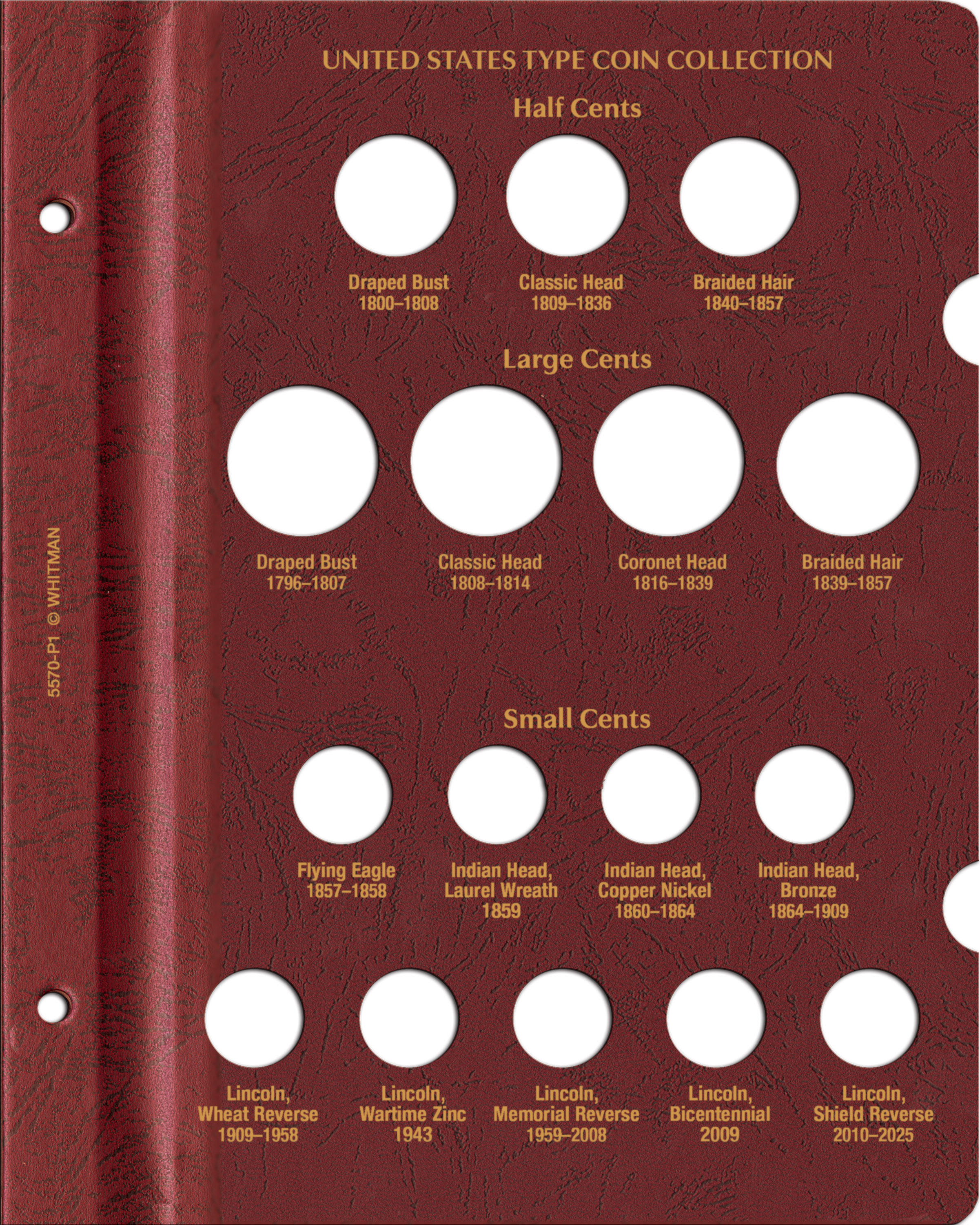 Whitman Prestige™ Coin Album – U.S. Type Coin Collection
