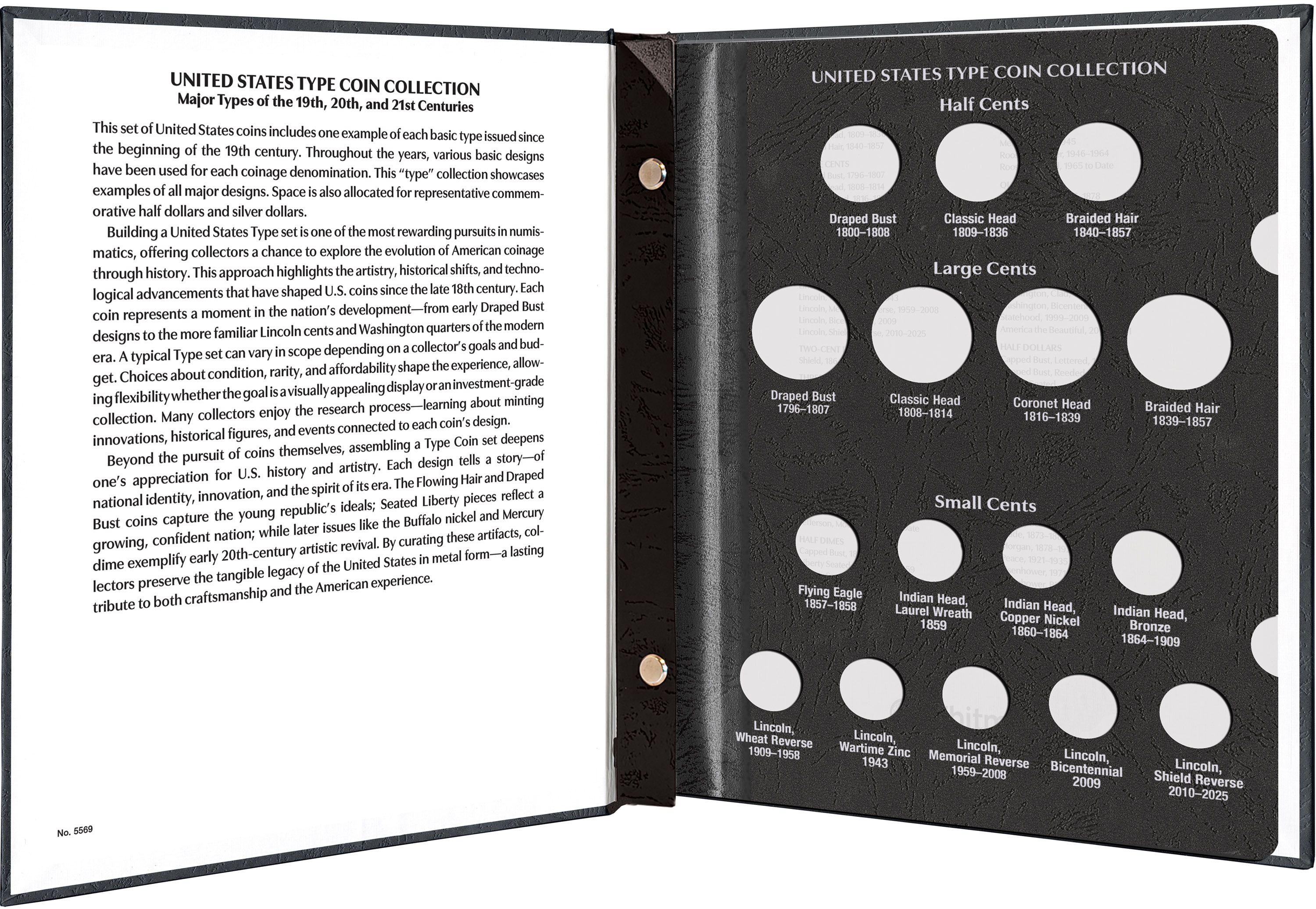 Whitman Prestige™ Coin Album – U.S. Type Coin Collection