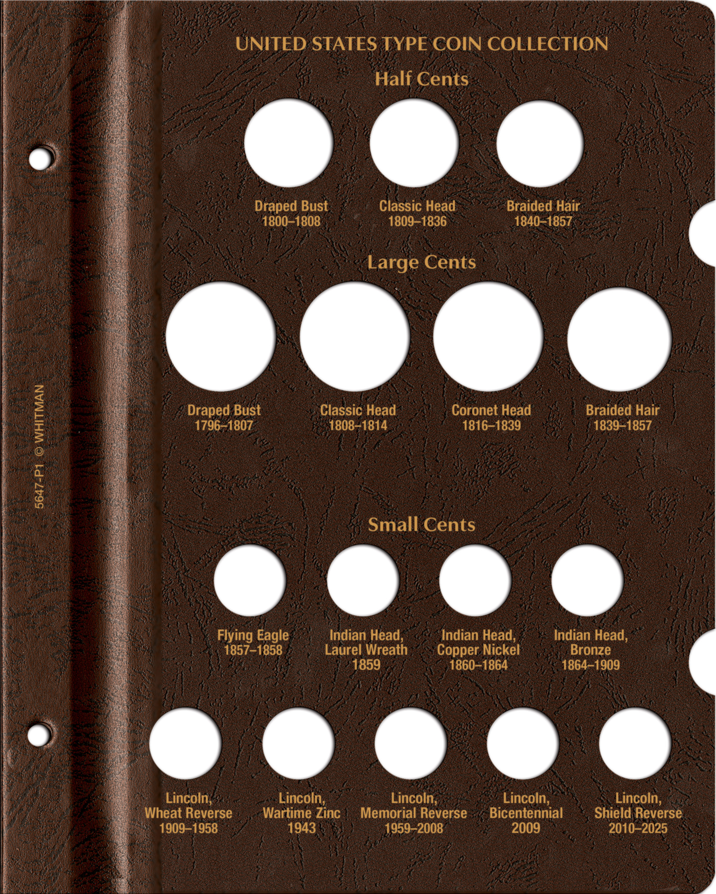 Whitman Prestige™ Coin Album – U.S. Type Coin Collection
