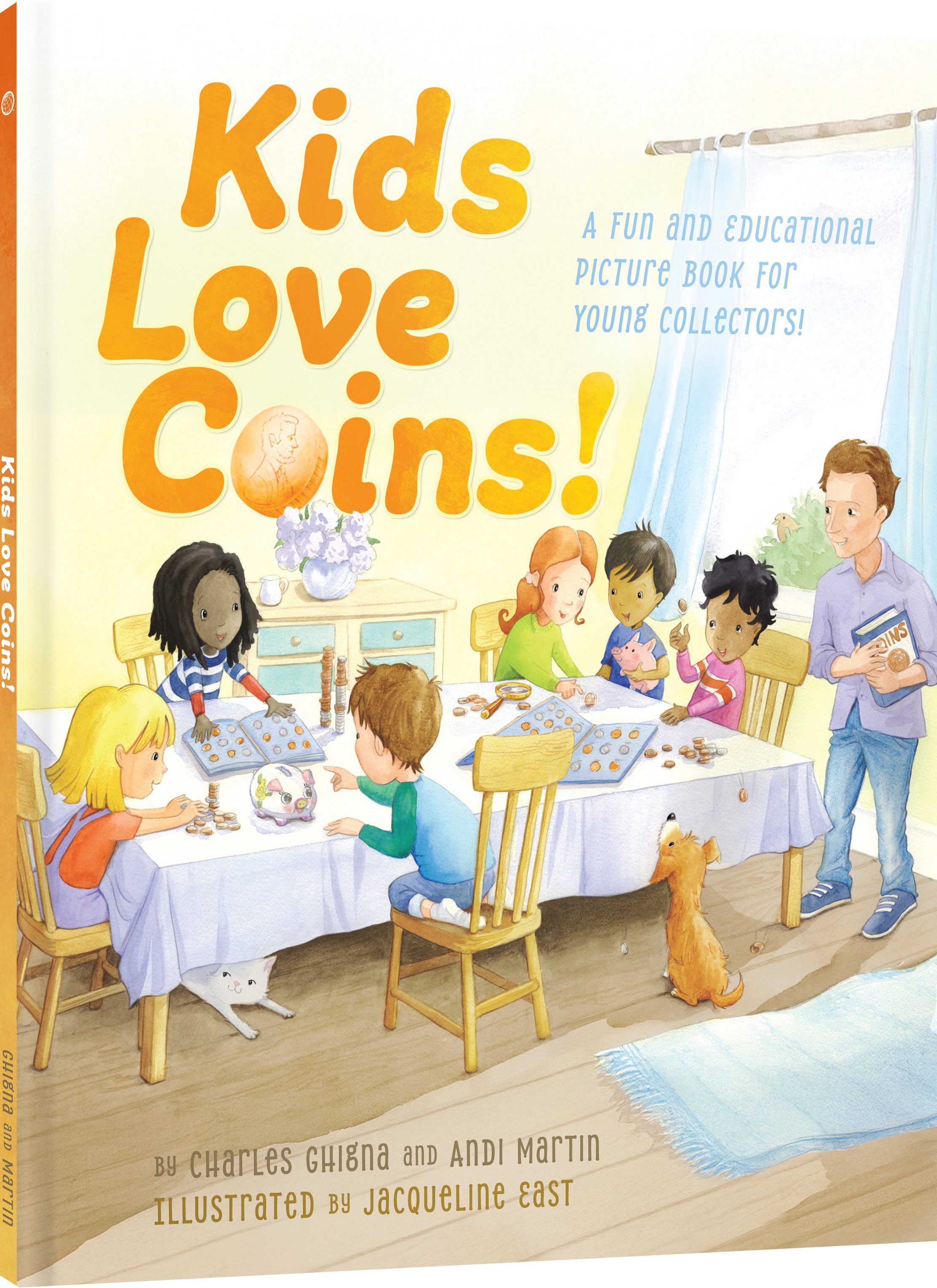 Kids Coin Collecting Starter Bundle – Kids Love Coins! Book & Happy Birthday America! Coin Folder - Image 2
