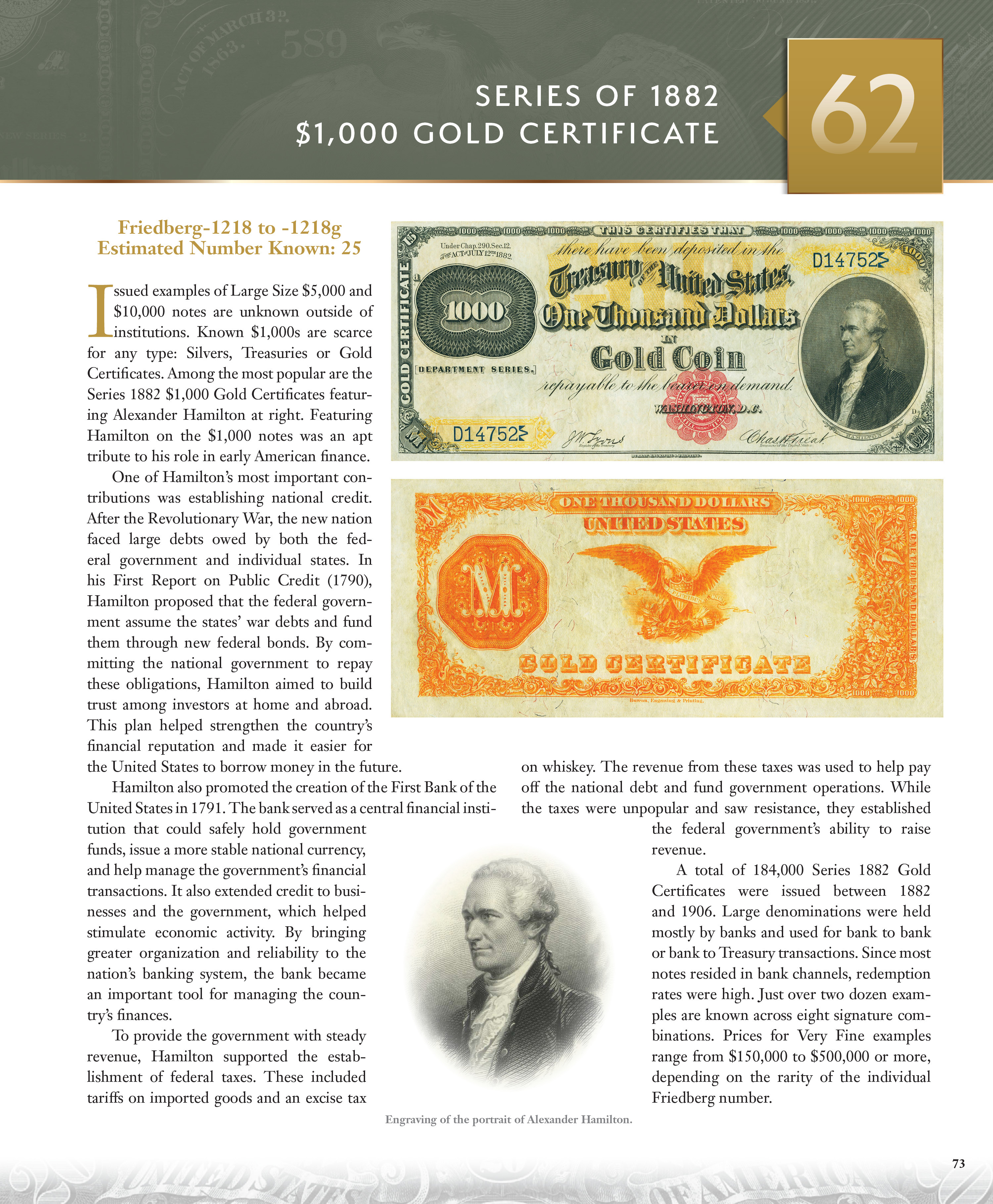 100 Greatest Series: 100 Greatest United States Paper Currency