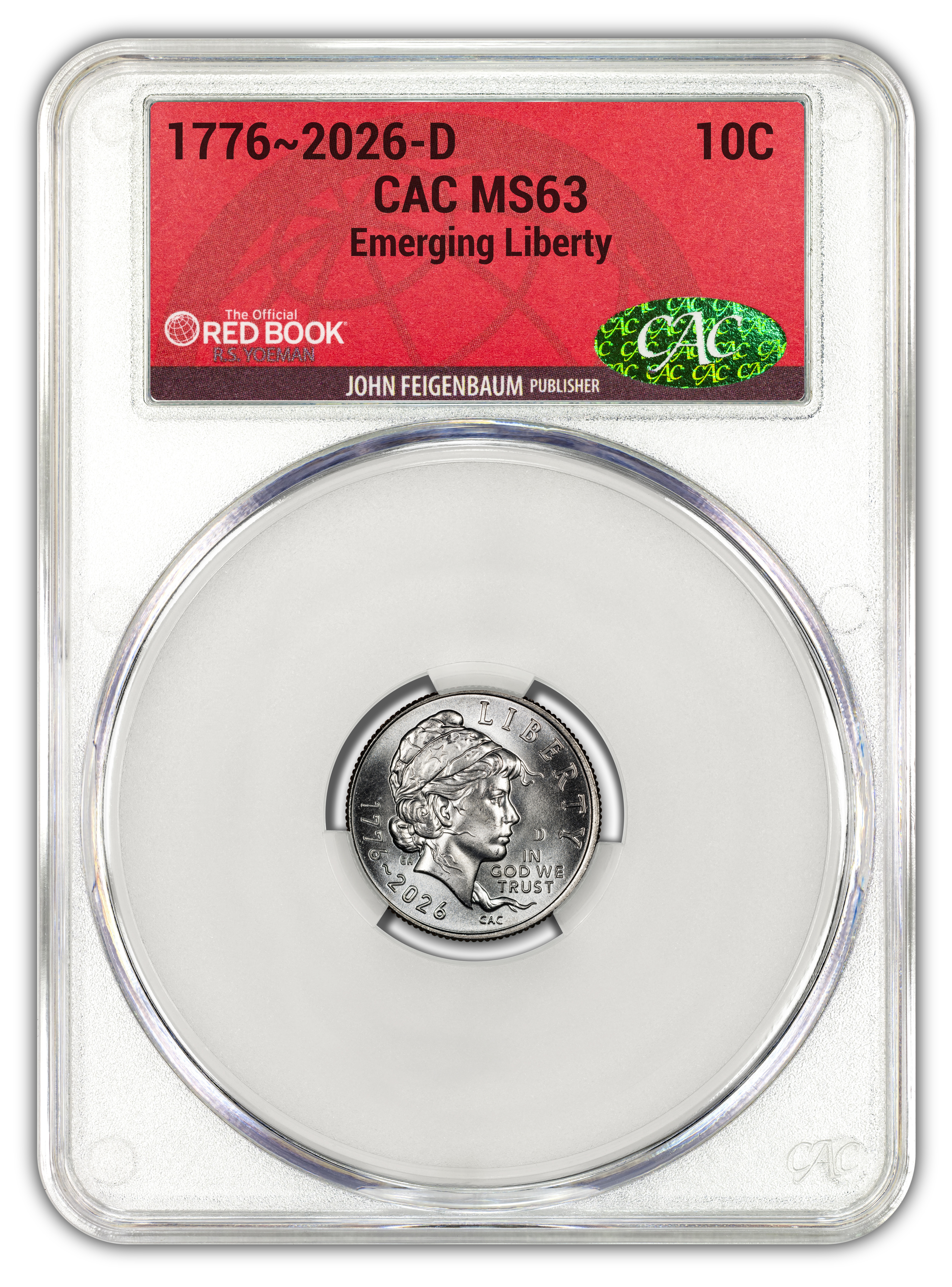 Whitman Exclusive: U.S. 250th Anniversary Official Red Book® Label MS-63 Graded Coin Set - 12 Coins + Storage Box - Image 6