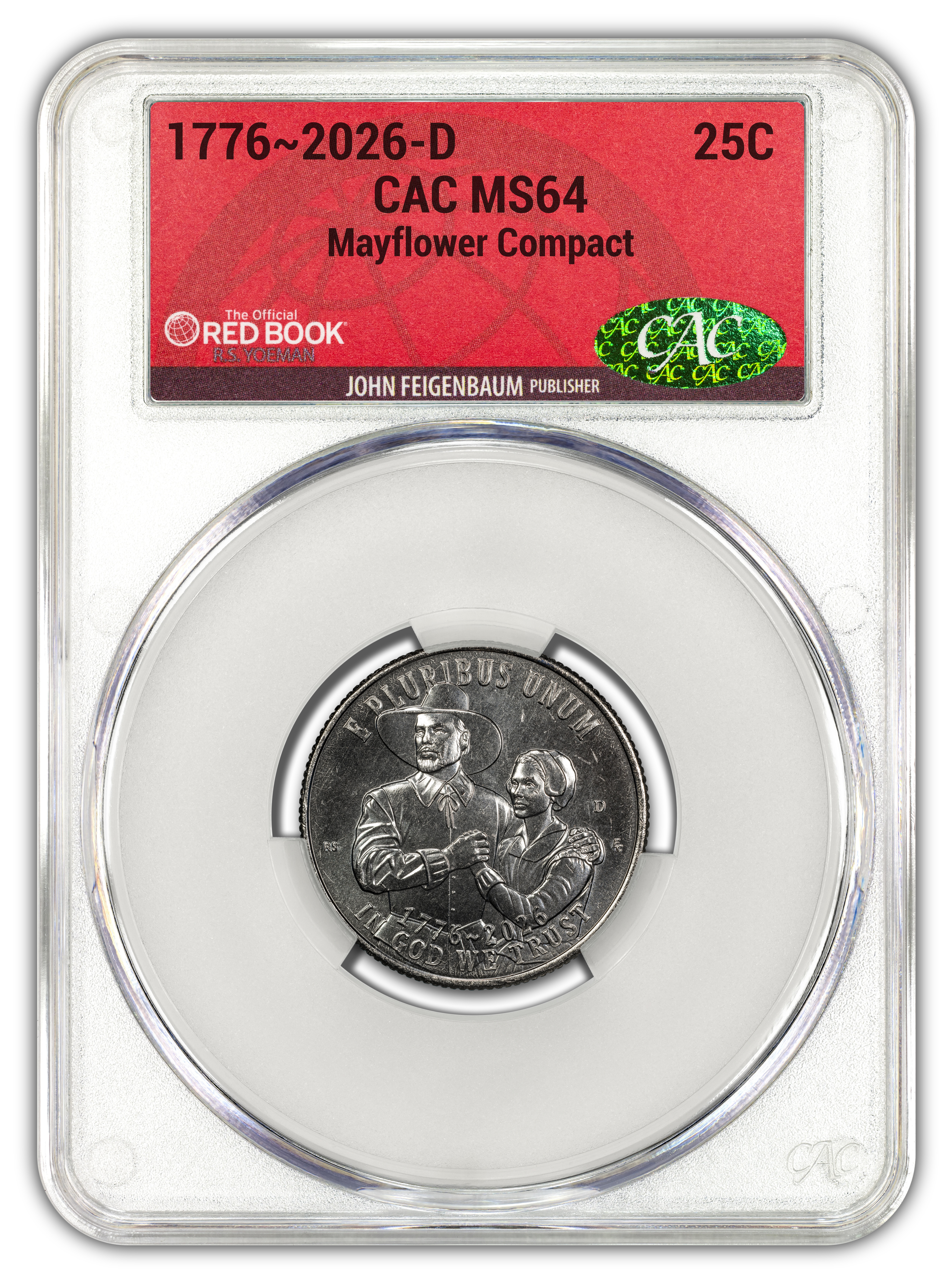 Whitman Exclusive: U.S. 250th Anniversary Official Red Book® Label MS-63 Graded Coin Set - 12 Coins + Storage Box - Image 13