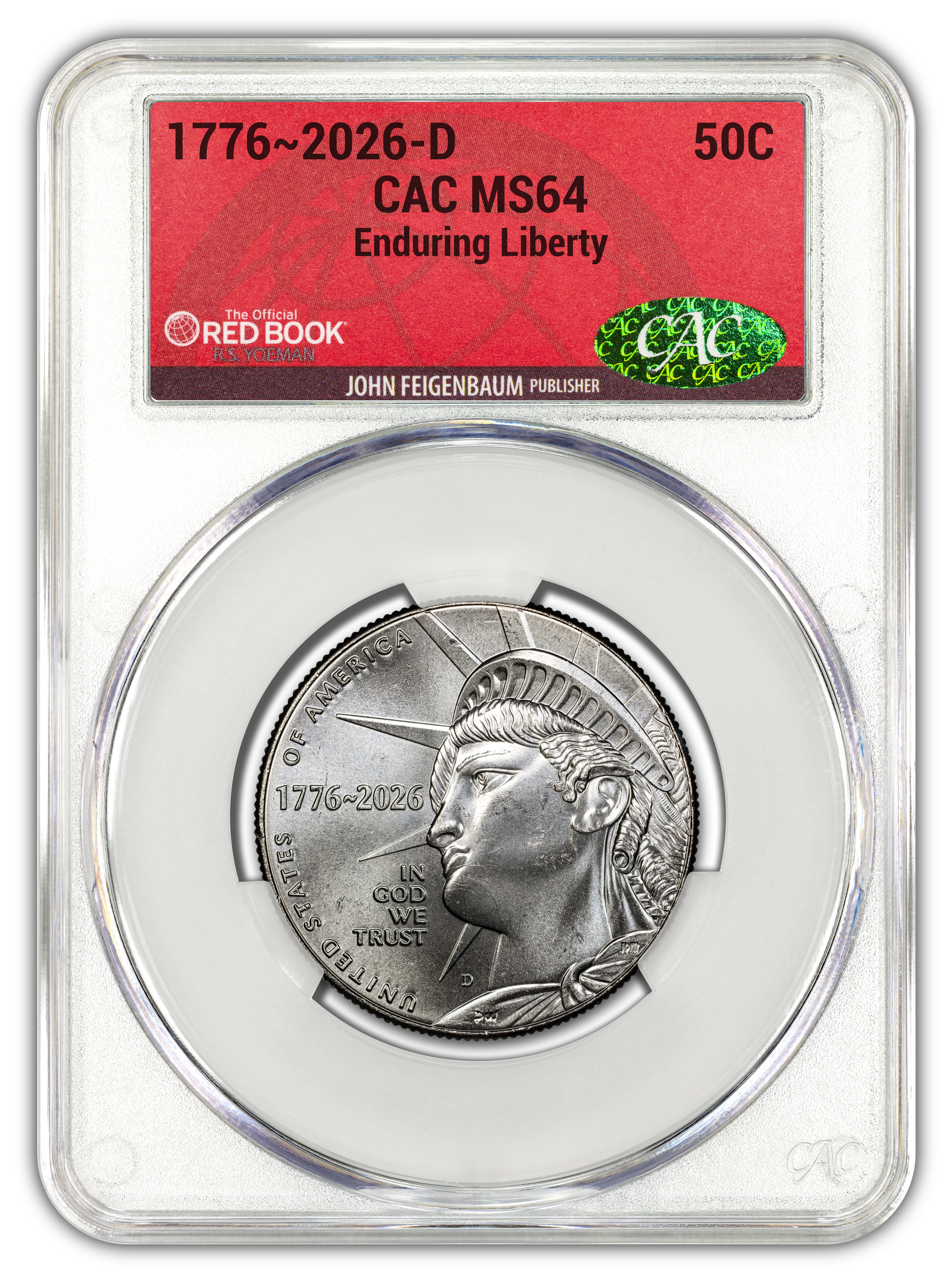 Whitman Exclusive: U.S. 250th Anniversary Official Red Book® Label MS-64 Graded Coin Set - 12 Coins + Storage Box - Image 12