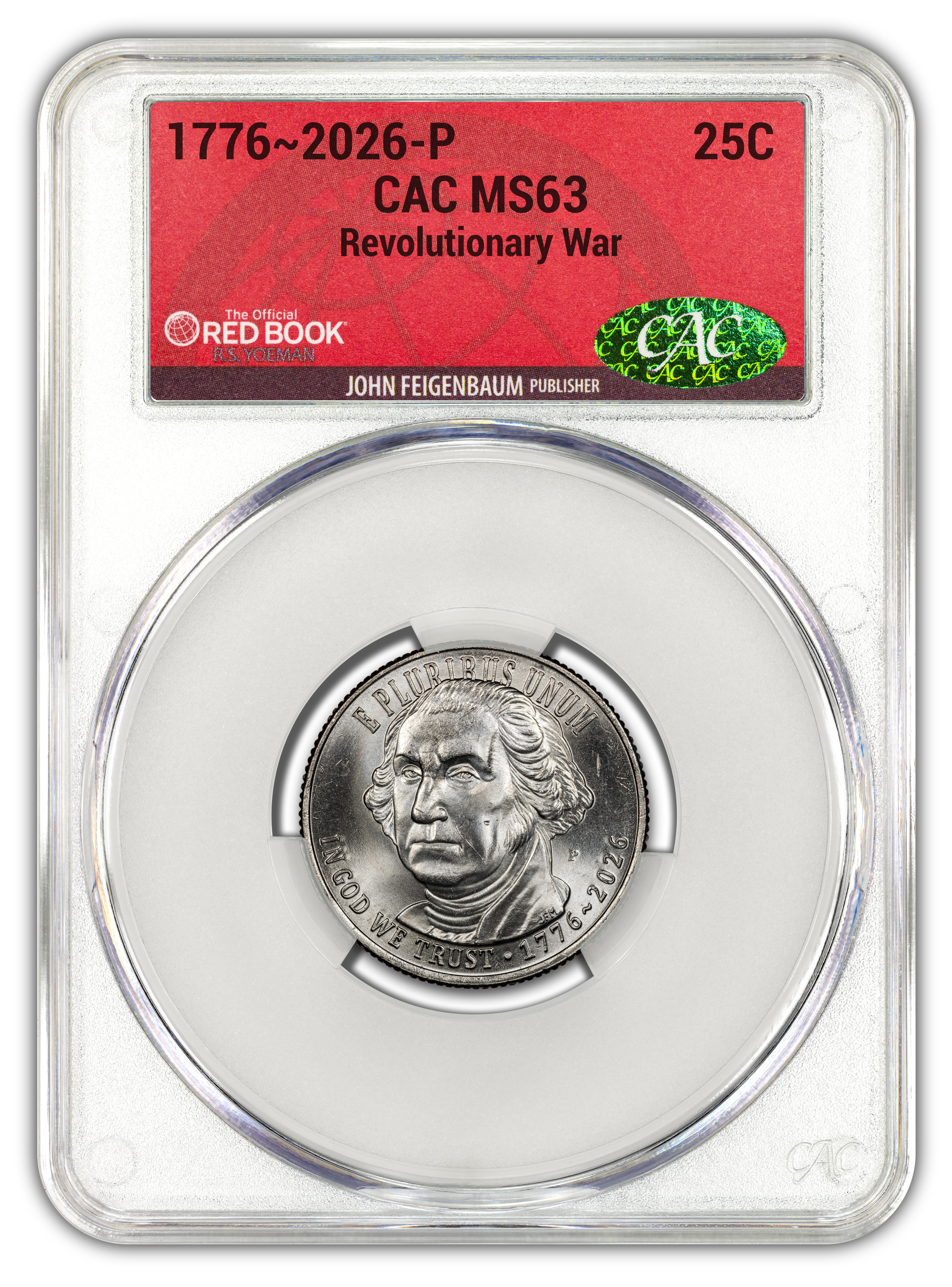 Whitman Exclusive: U.S. 250th Anniversary Official Red Book® Label MS-63 Graded Coin Set - 12 Coins + Storage Box - Image 9