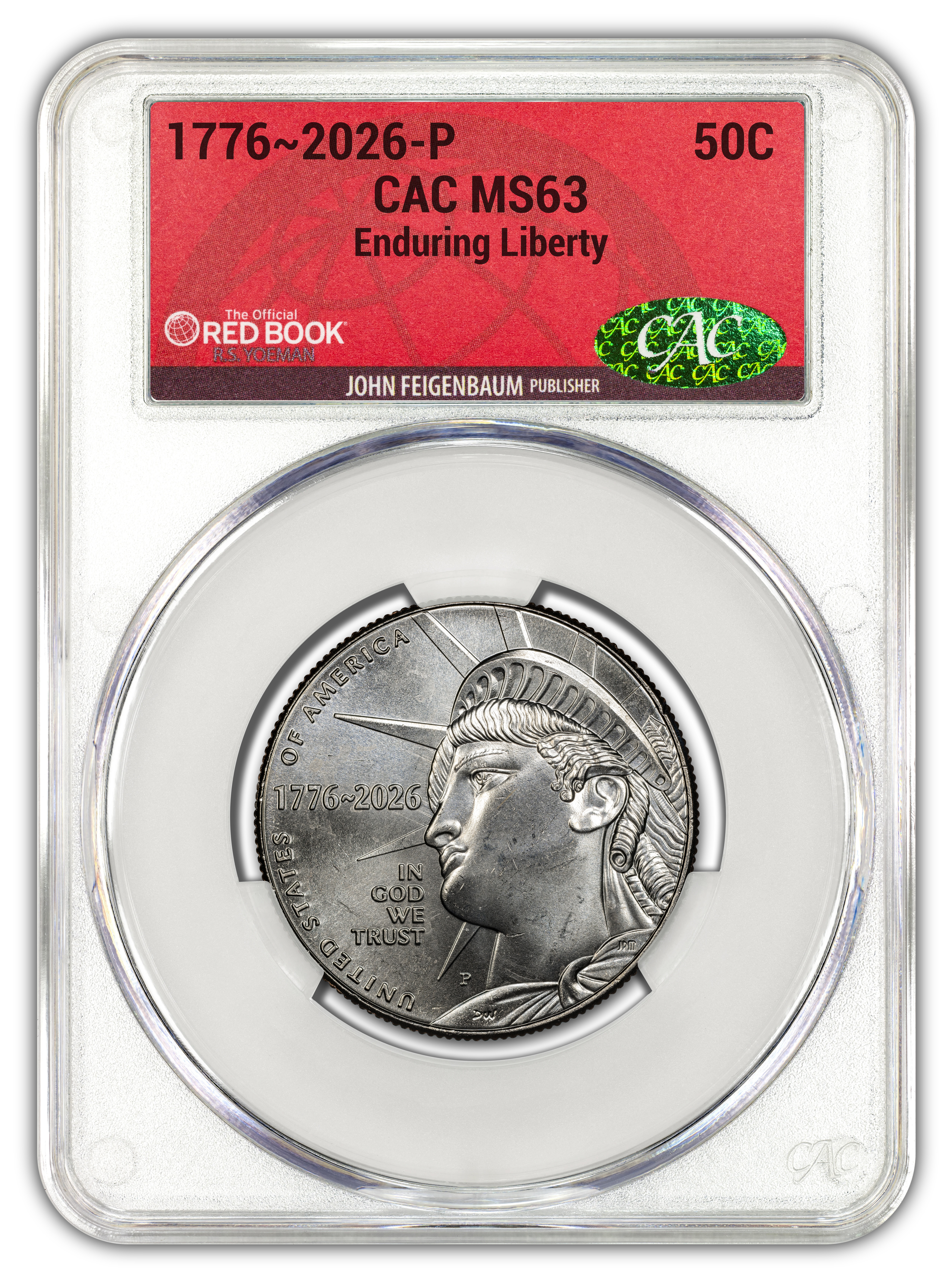 Whitman Exclusive: U.S. 250th Anniversary Official Red Book® Label MS-63 Graded Coin Set - 12 Coins + Storage Box - Image 5