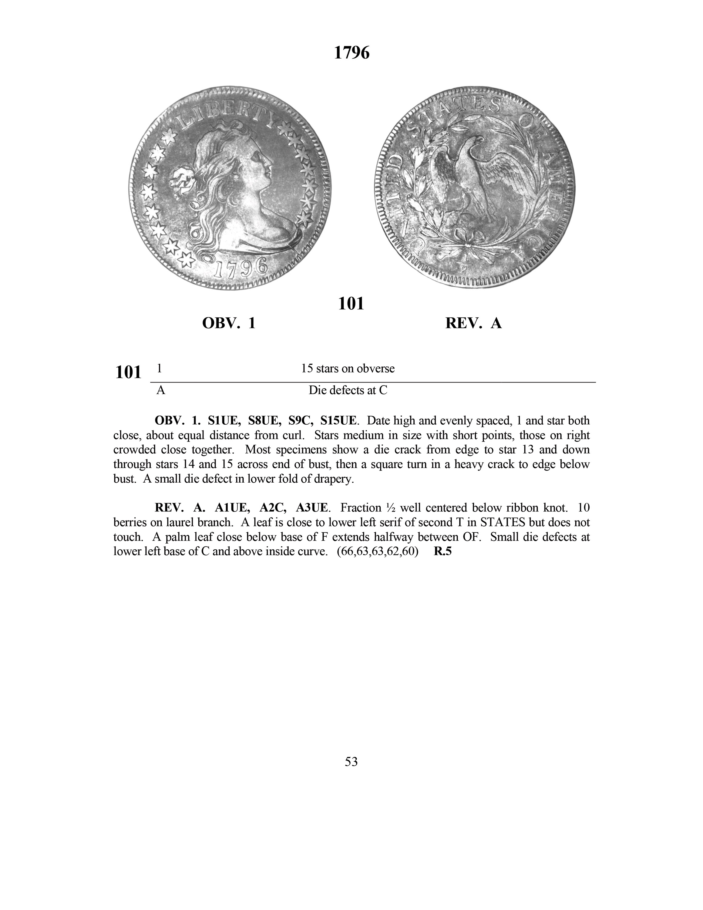 Early Half Dollar Die Varieties 1794–1836 - Image 9