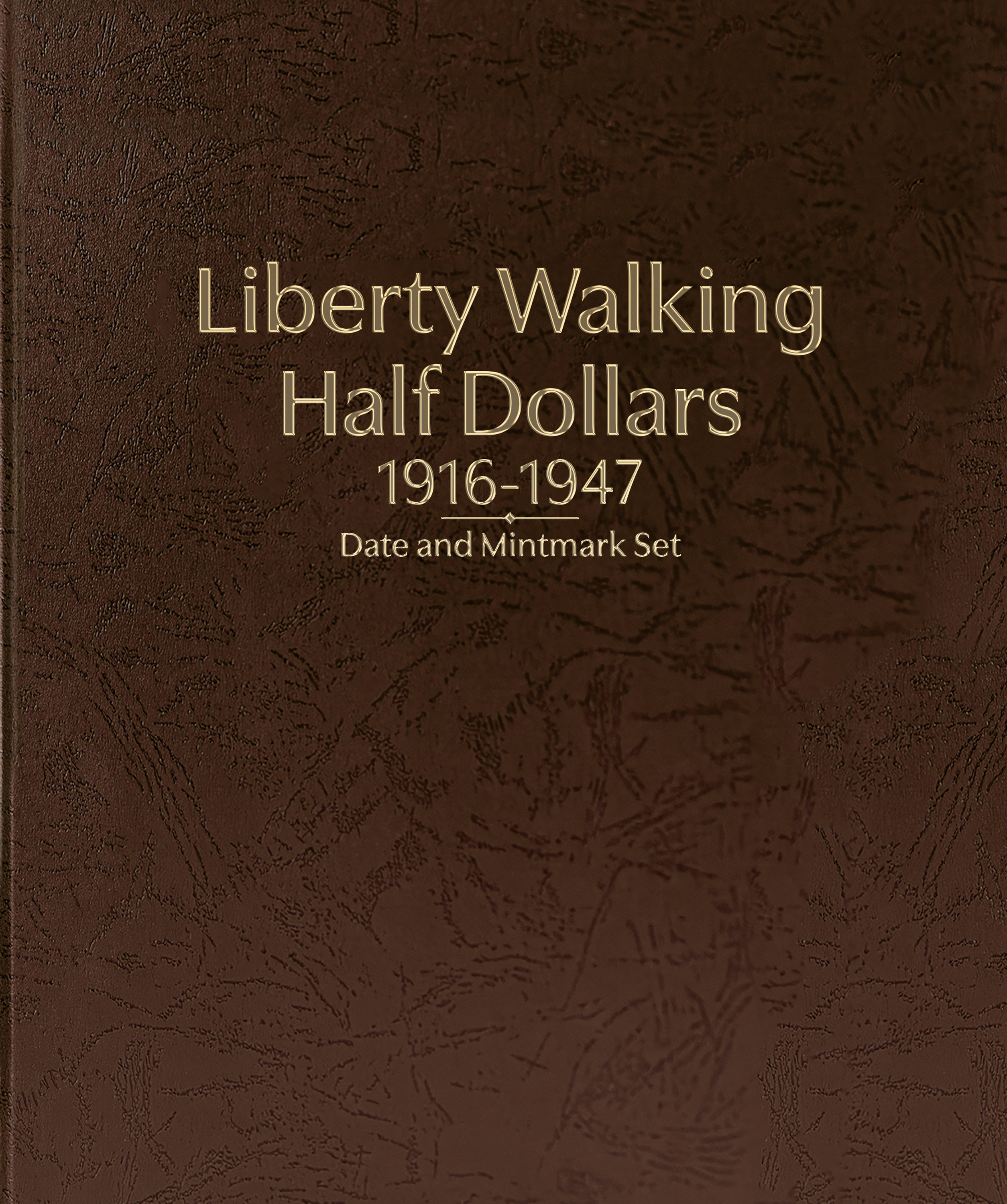 Whitman Prestige Coin Album – Liberty Walking Half Dollars 1916-1947 Date & Mintmark Set