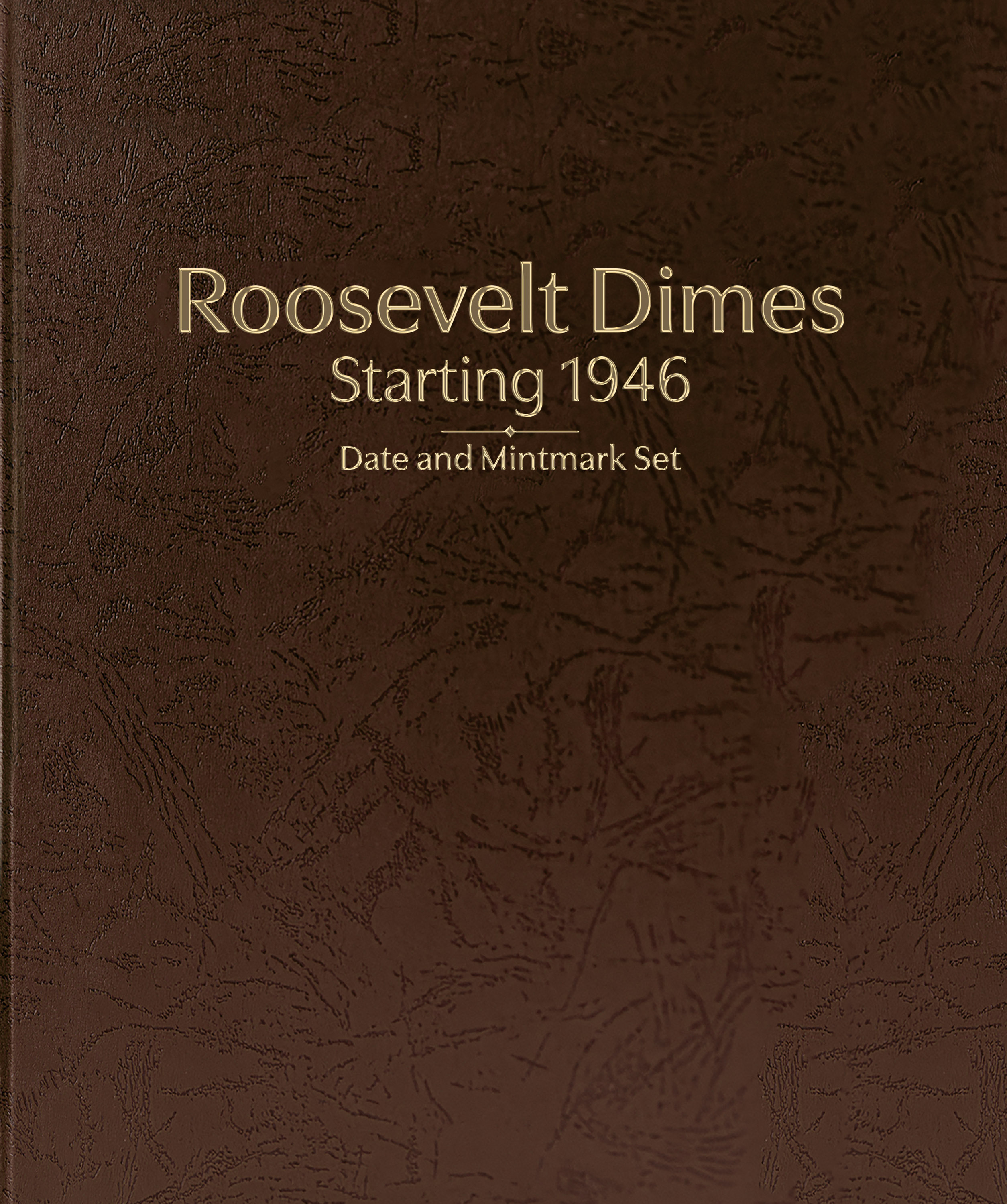 Whitman Prestige Coin Album – Roosevelt Dimes: Starting 1946 Date & Mintmark Set