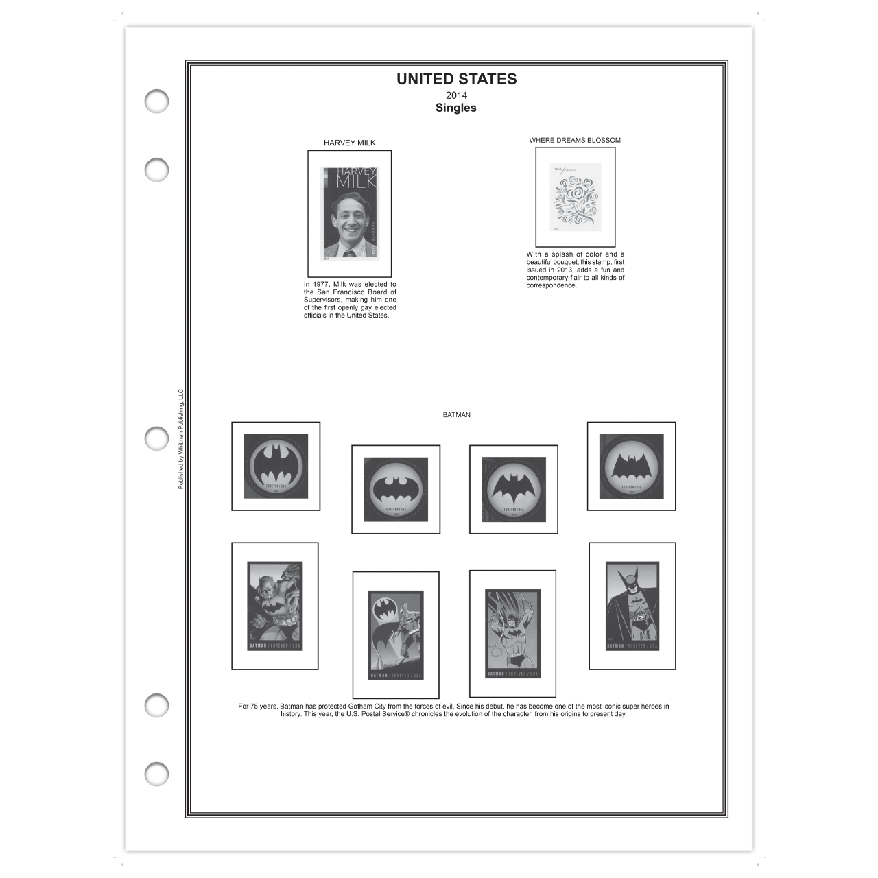 Plate Block Stamp Album Bundle Set, Volume A-C — 1901-2023