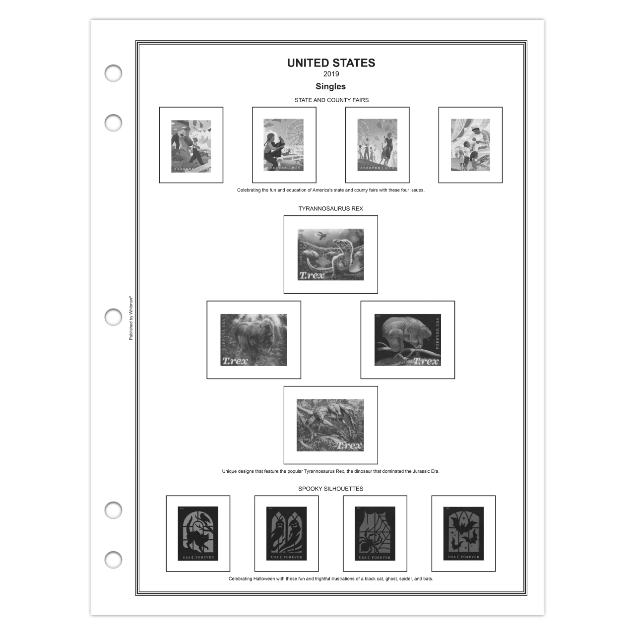 Plate Block Stamp Album Bundle Set, Volume A-C — 1901-2023