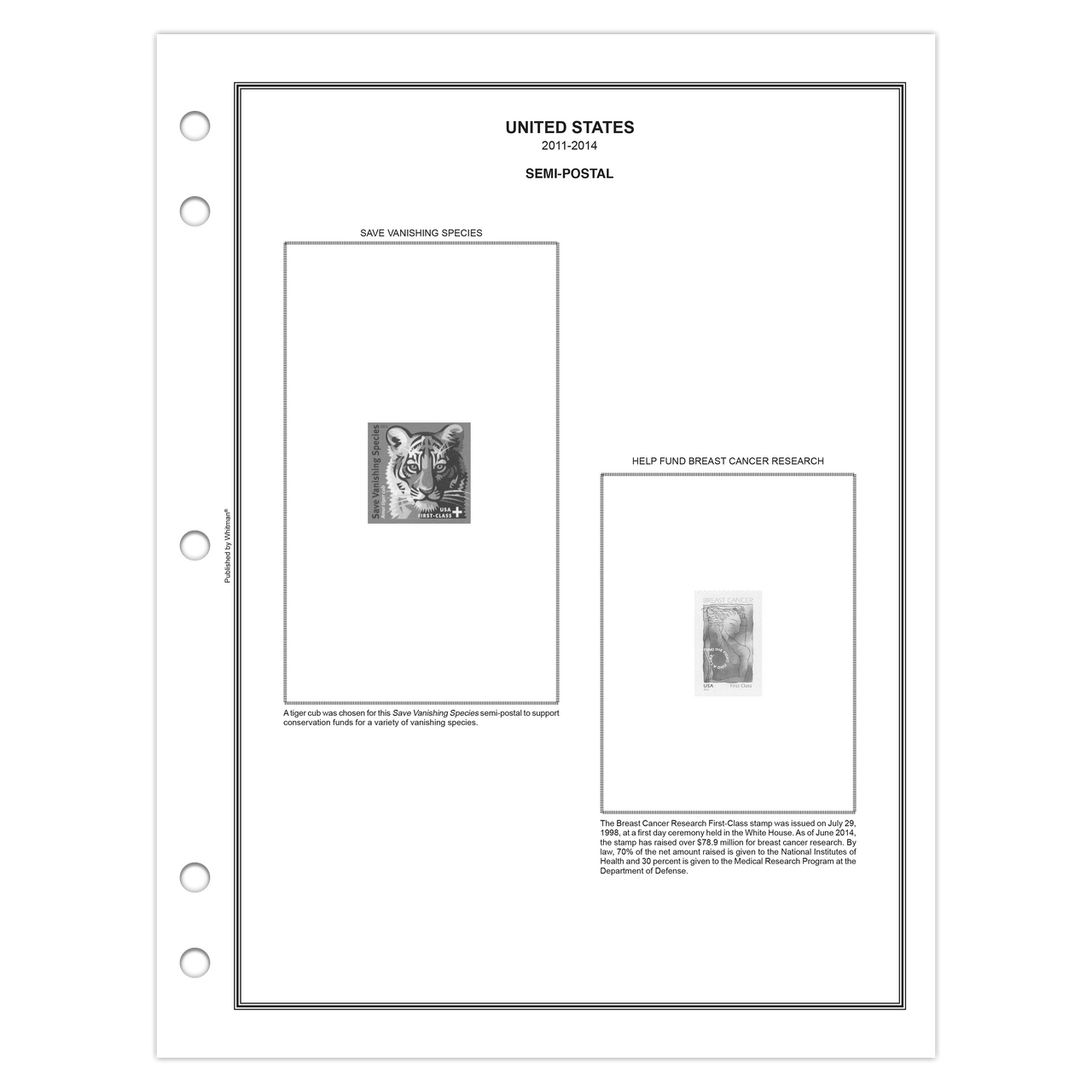 Plate Block Stamp Album Bundle Set, Volume A-C — 1901-2023