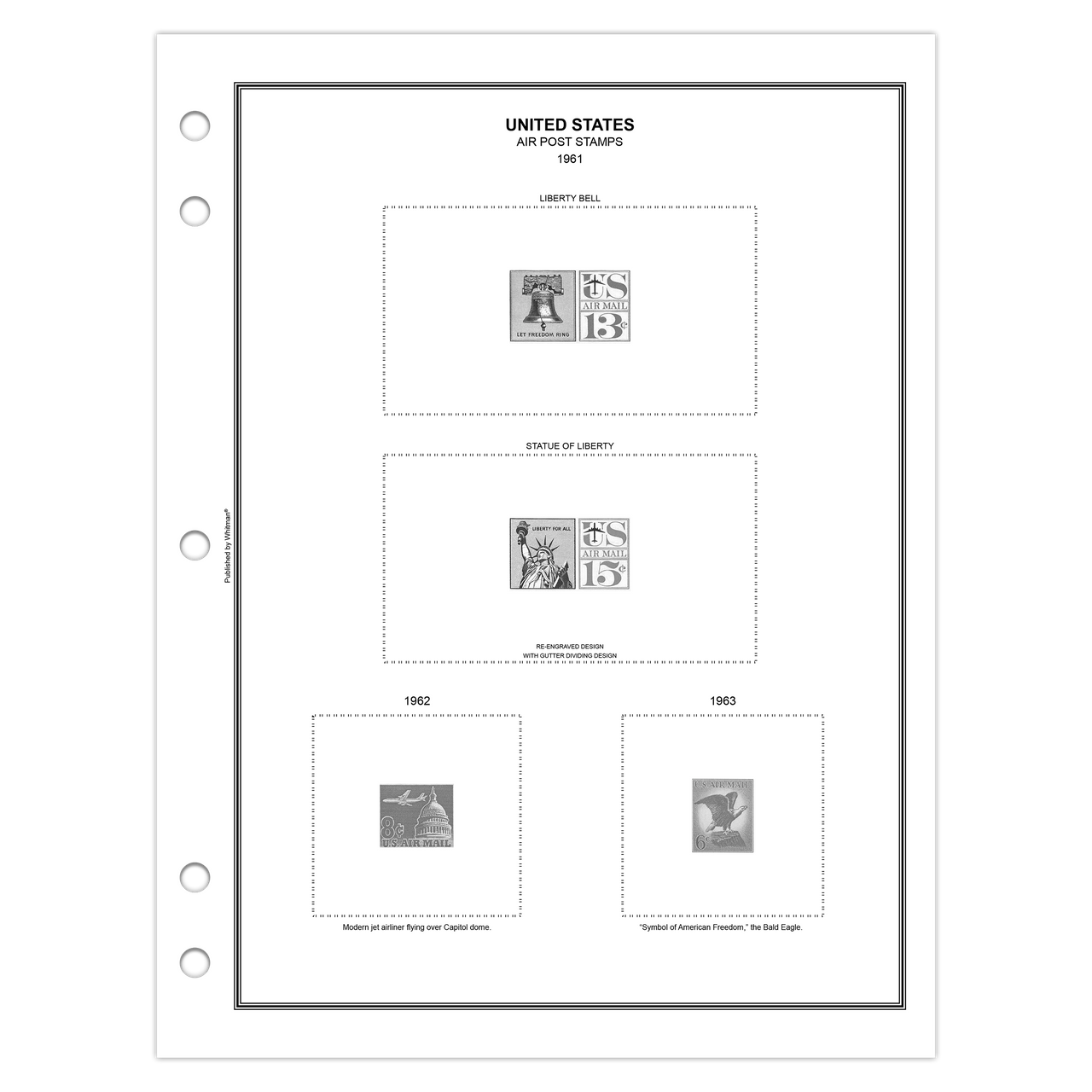 Plate Block Stamp Album Bundle Set, Volume A-C — 1901-2023
