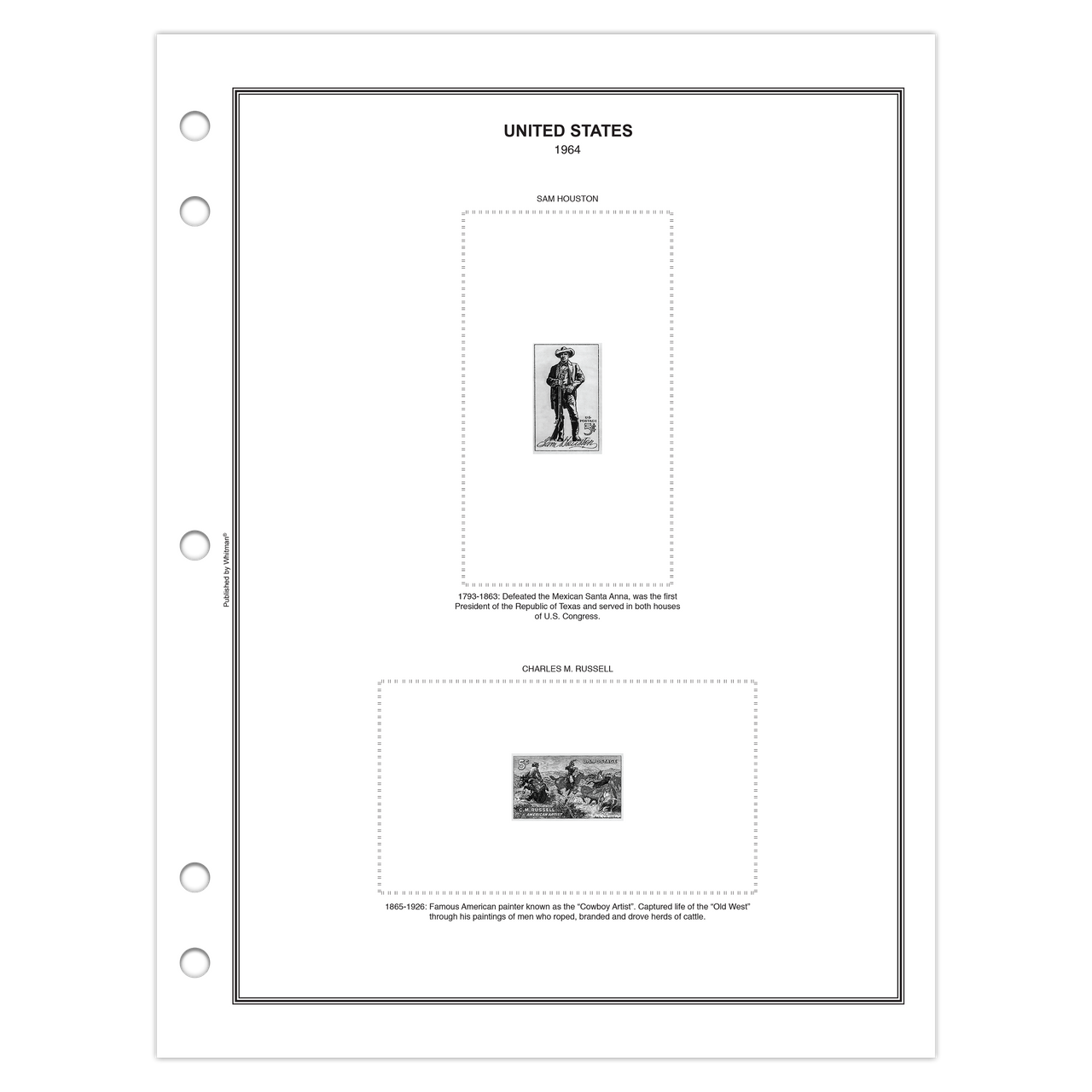 Plate Block Stamp Album Bundle Set, Volume A-C — 1901-2023