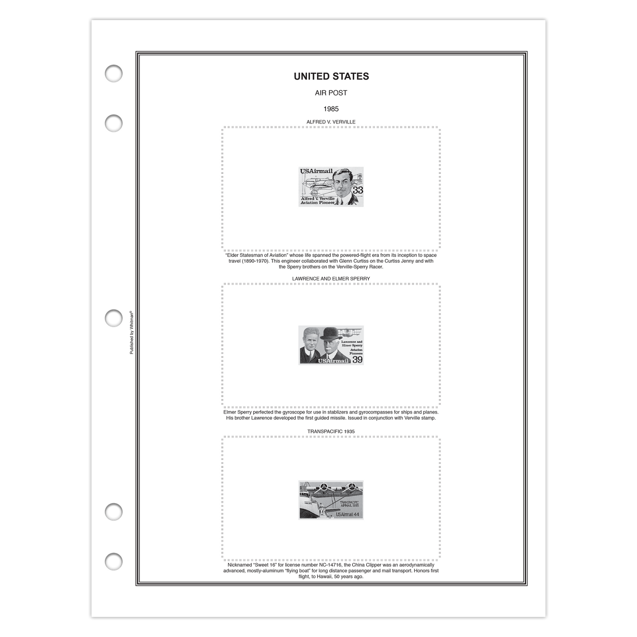 Plate Block Stamp Album Bundle Set, Volume A-C — 1901-2023