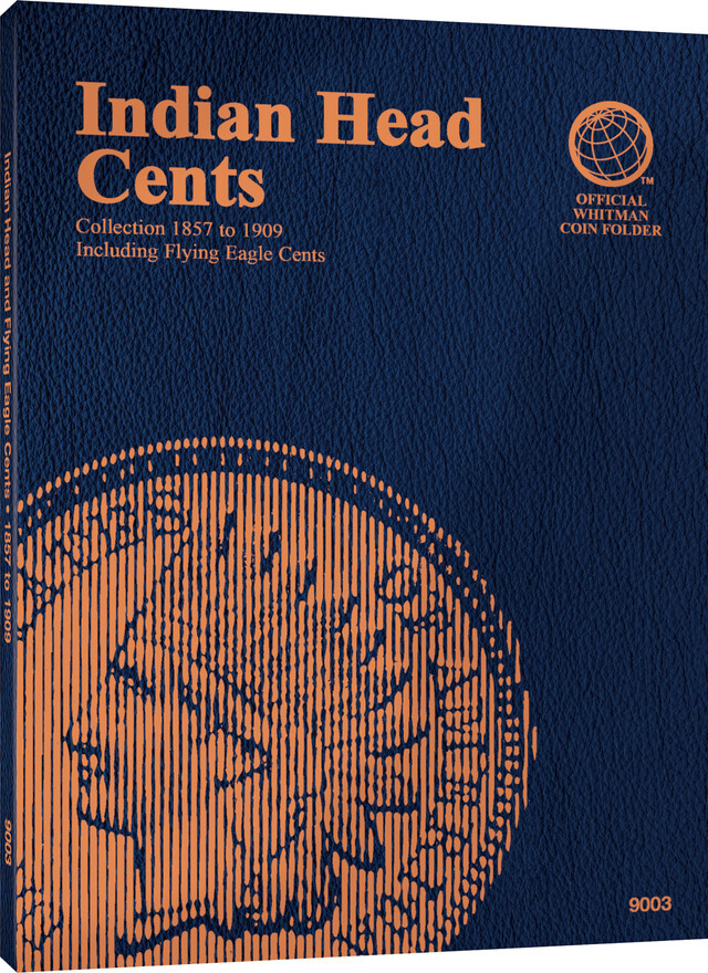Official Whitman® Coin Folder – Indian Head Cents: 1857-1909