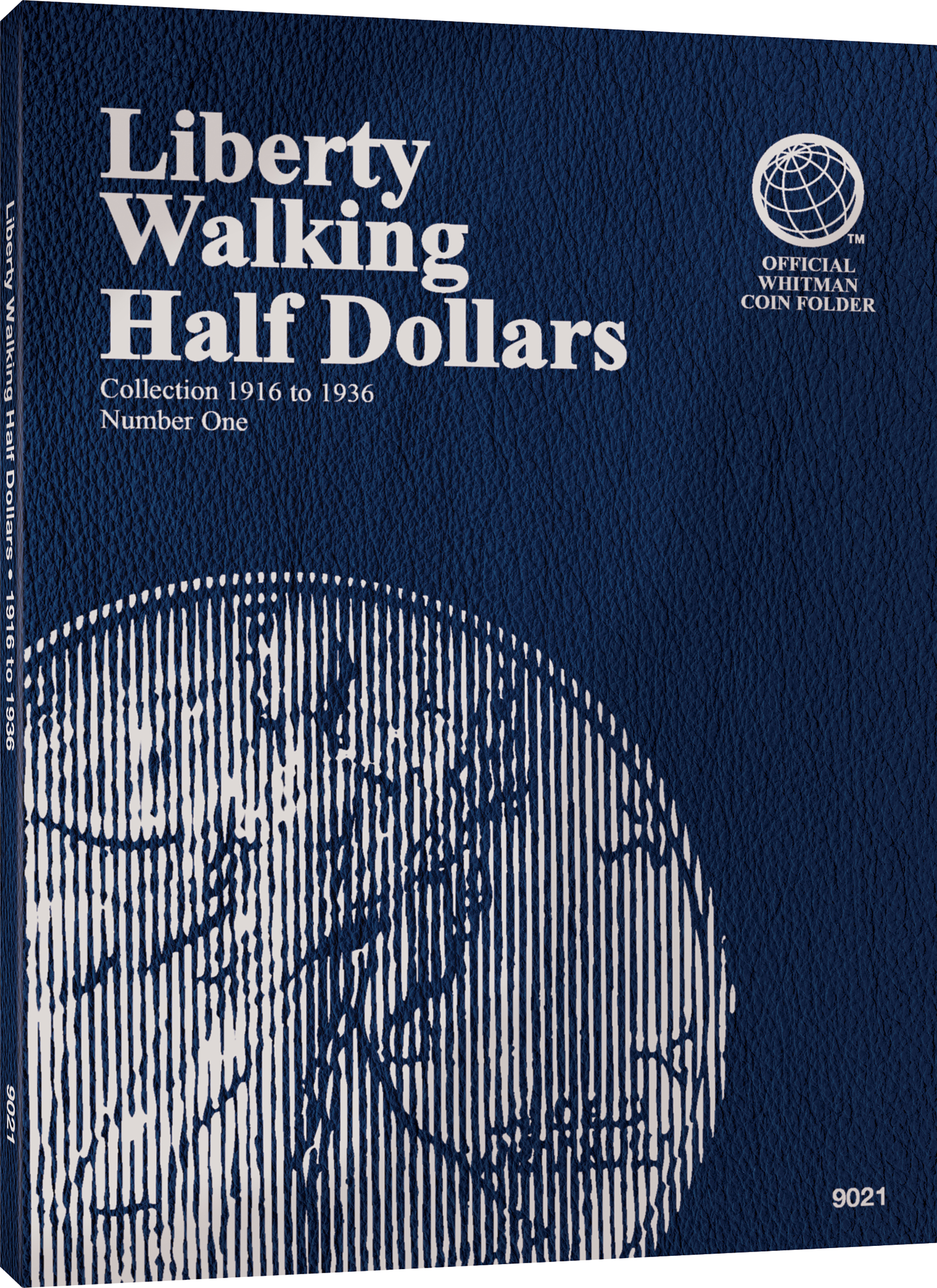Official Whitman® Coin Folder – Liberty Walking Half Dollars Collection #1: 1916-1936 – Coin folder (Blue)