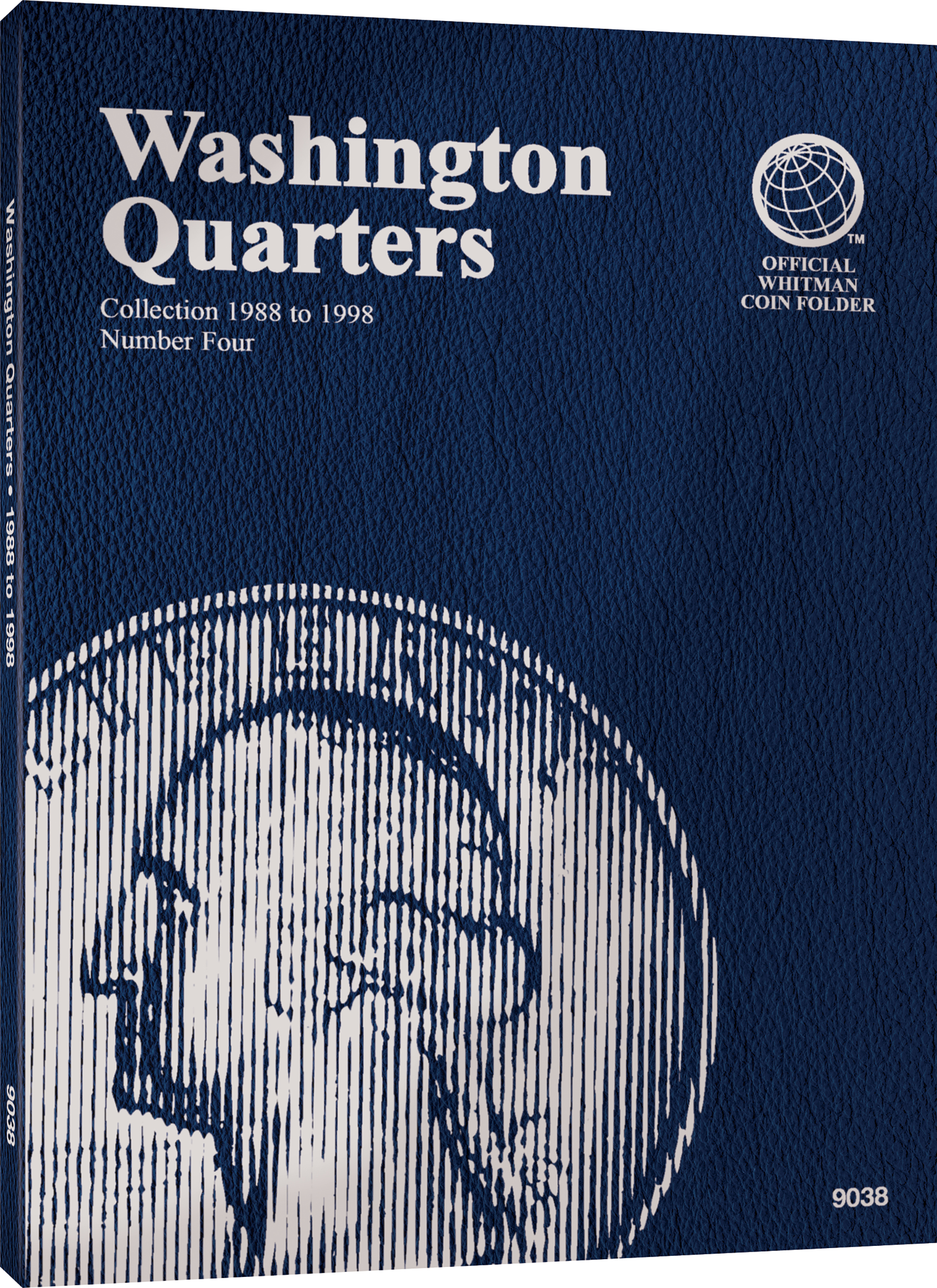 Official Whitman® Coin Folder – Washington Quarters Collection #4: 1988-1998 – Coin folder (Blue)