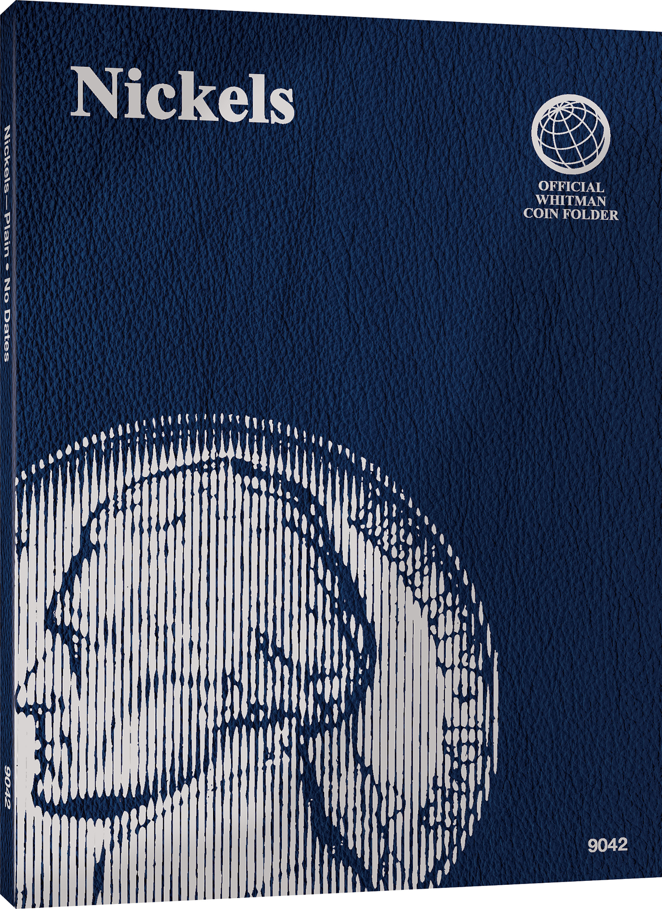Official Whitman® Coin Folder – U.S. Nickels: Plain, No Dates – Plain – Coin folder (Blue)