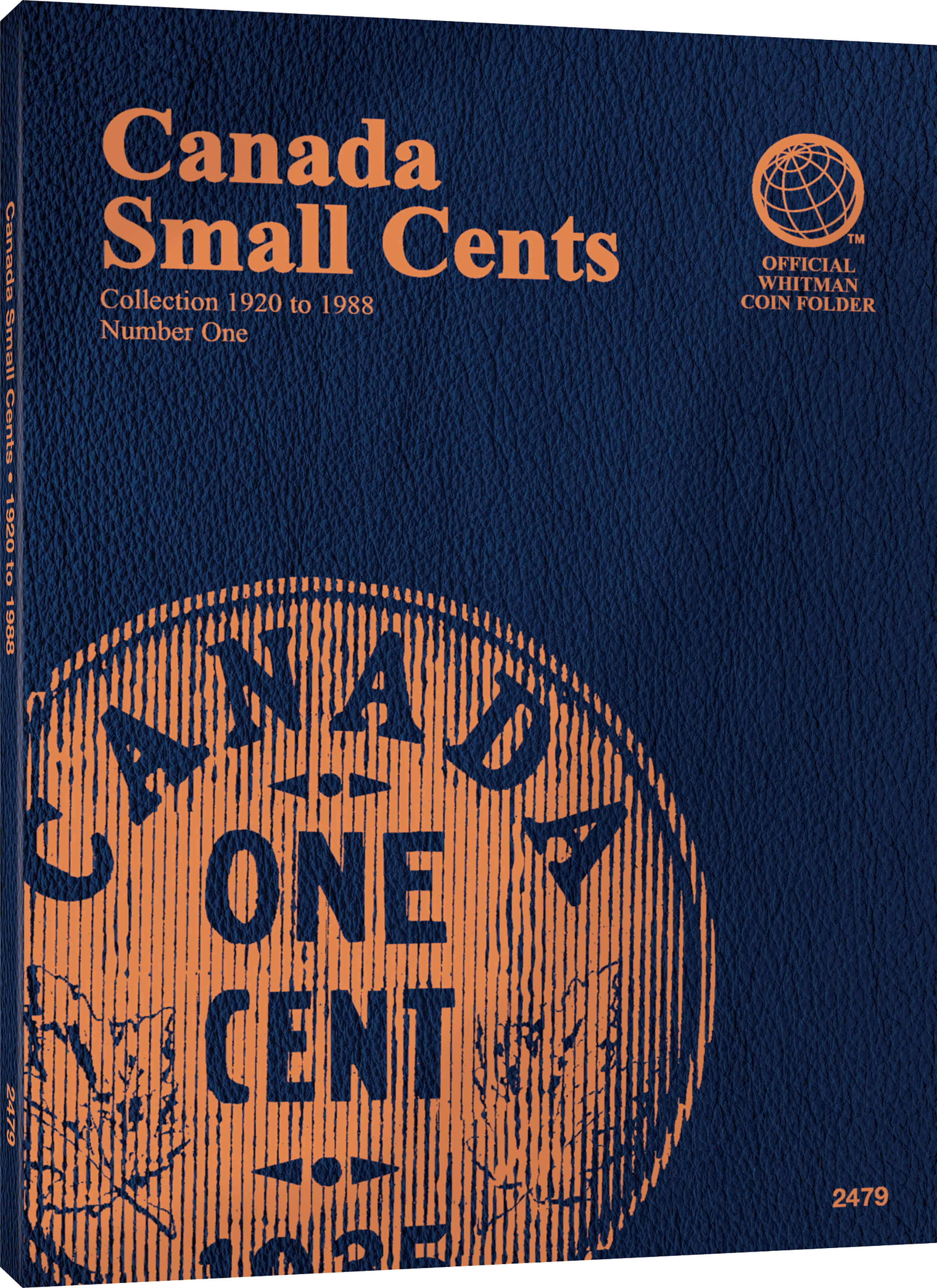 Official Whitman® Coin Folder – Canada Small Cents (Pennies) Collection #1: 1920-1988