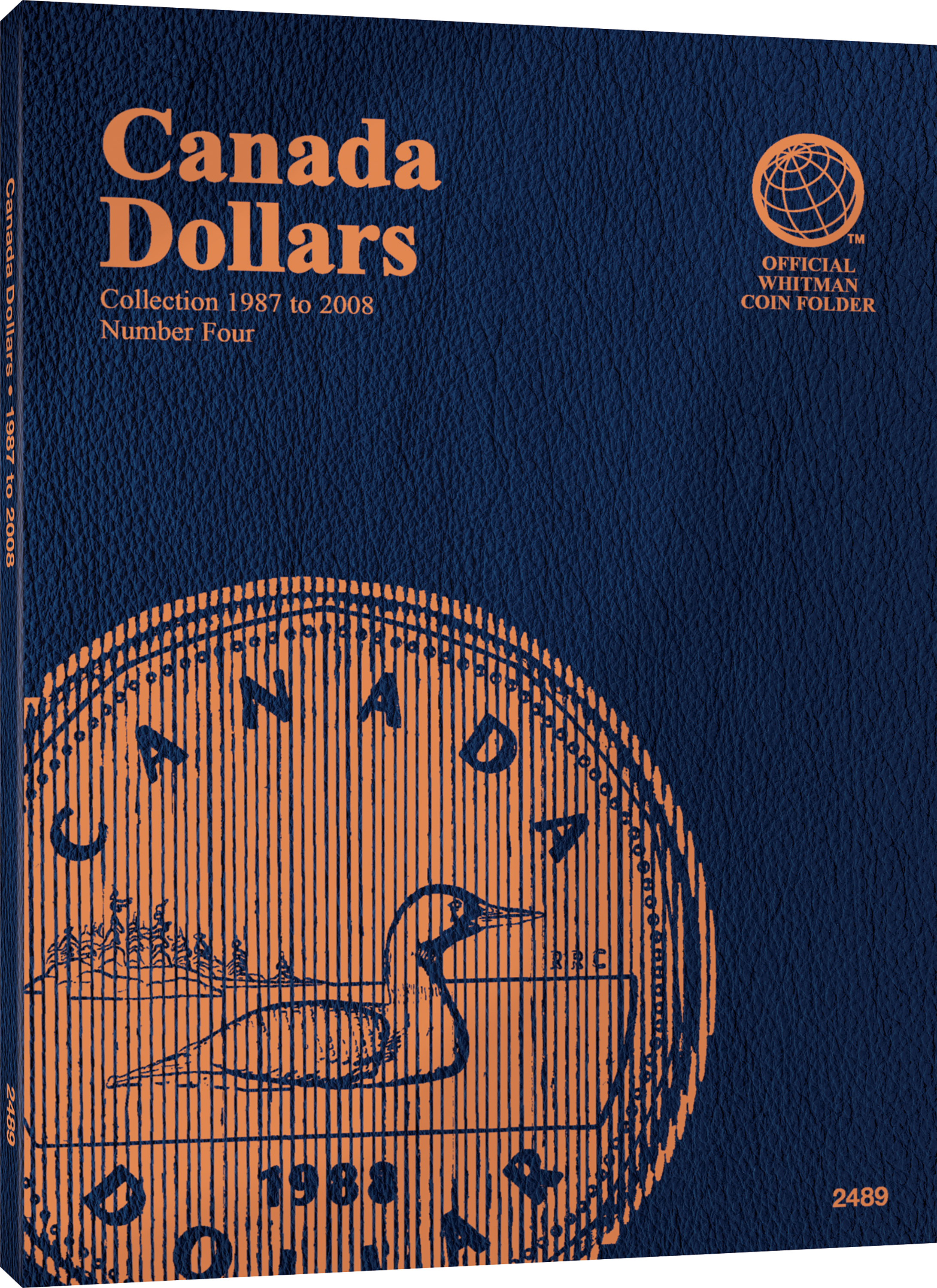 Official Whitman® Coin Folder – Canada Dollars Collection #4: 1987-2008 – Coin folder (Blue)