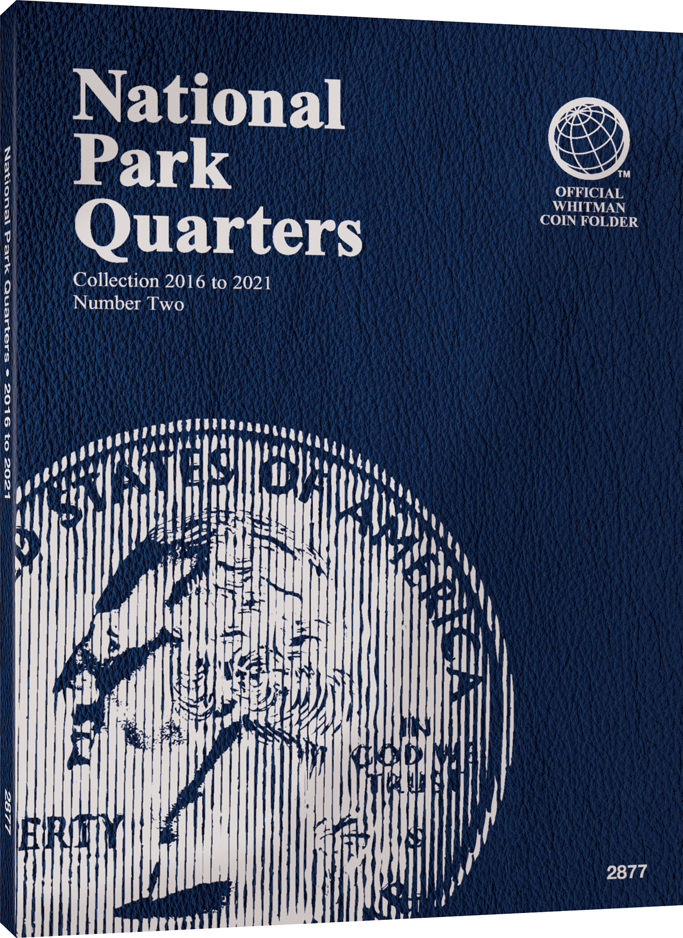 Official Whitman® Coin Folder – National Park Quarters Collection #2: 2016-2021 – Coin folder (Blue)
