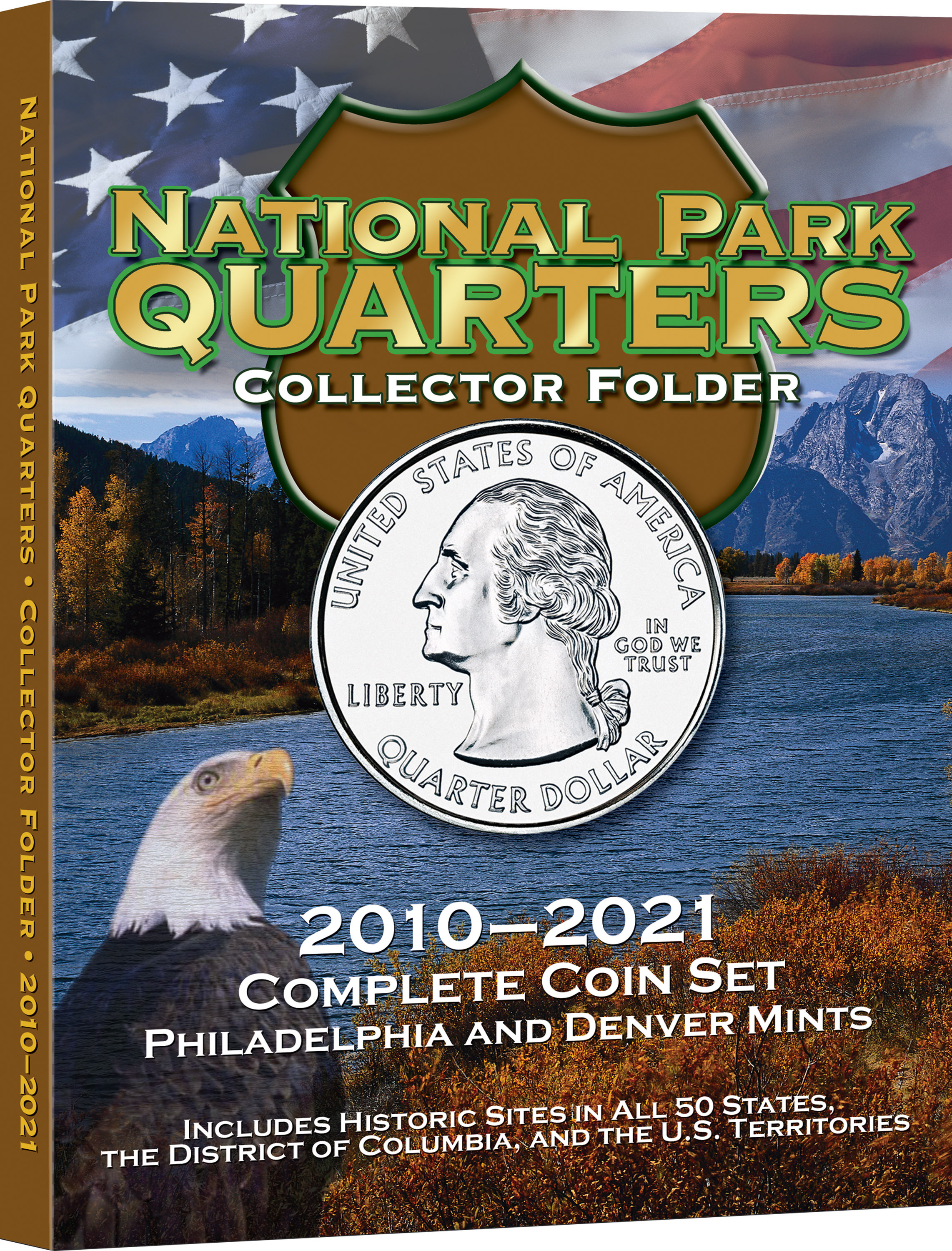 H.E. Harris® Collector’s Edition Coin Folder – National Park Quarters: 2010-2021