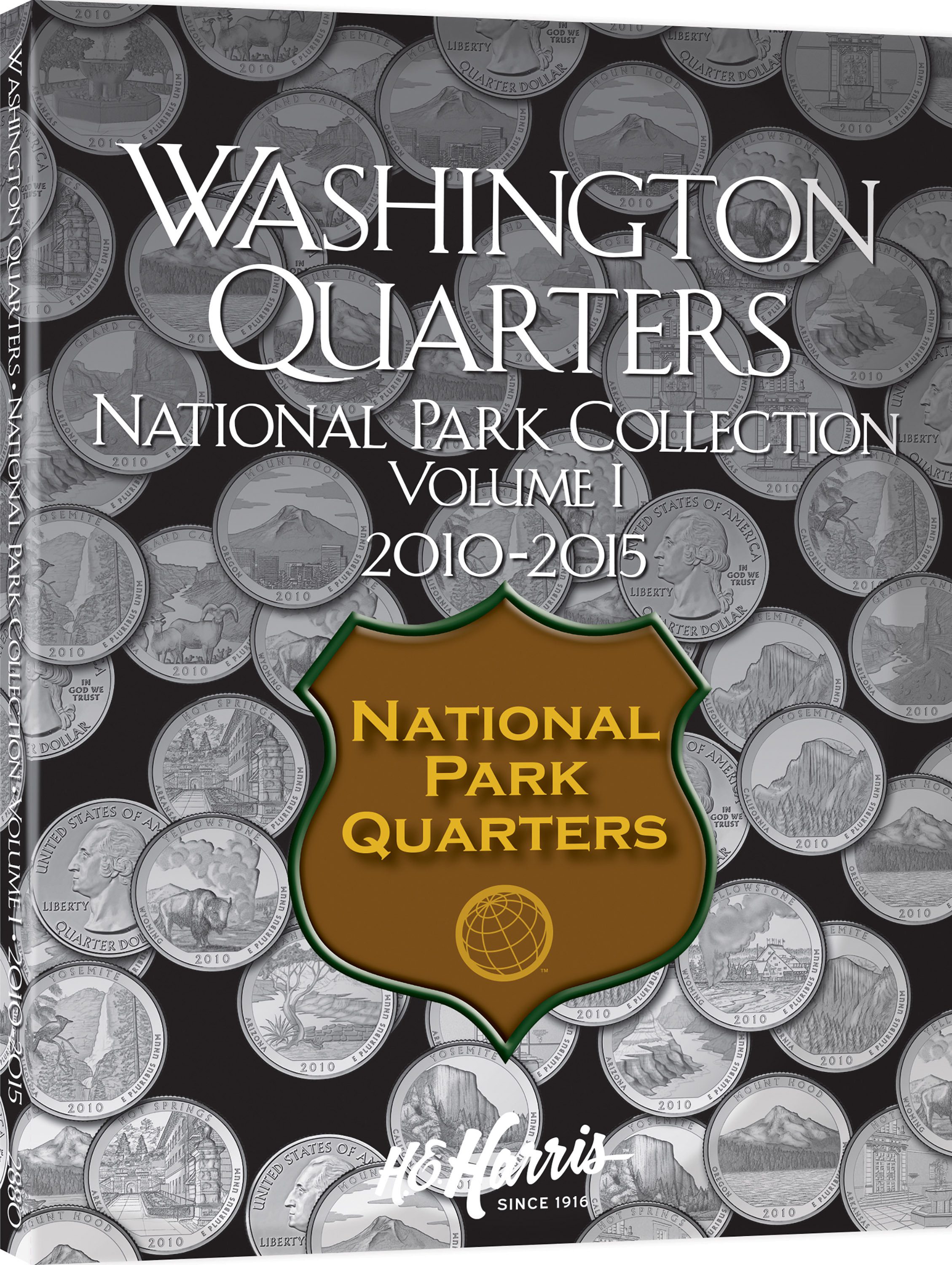H.E. Harris® Coin Folder – National Park Quarters Collection #1: 2010-2015 – Coin folder