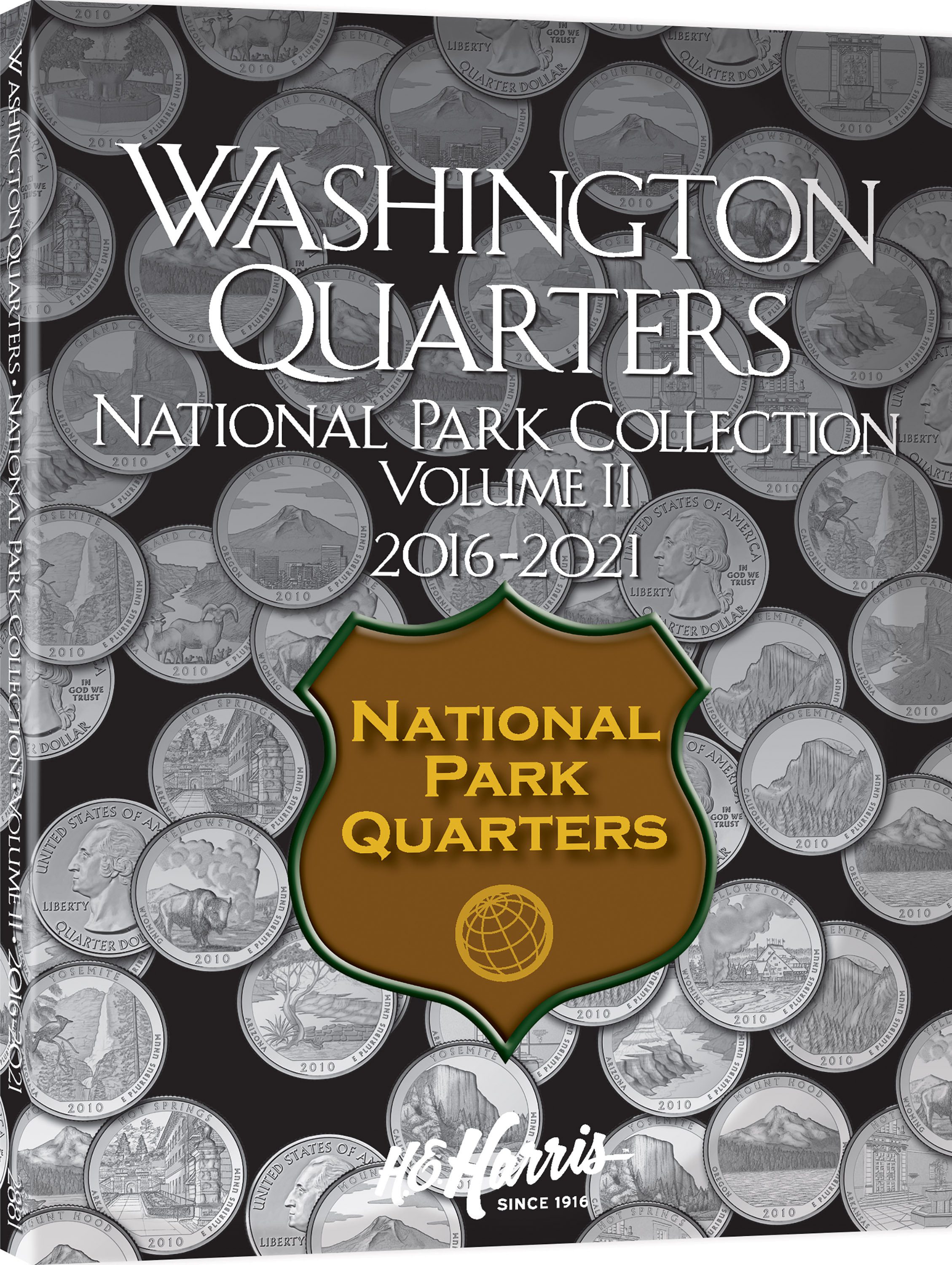 H.E. Harris® Coin Folder – National Park Quarters Collection #2: 2016-2021 – Coin folder