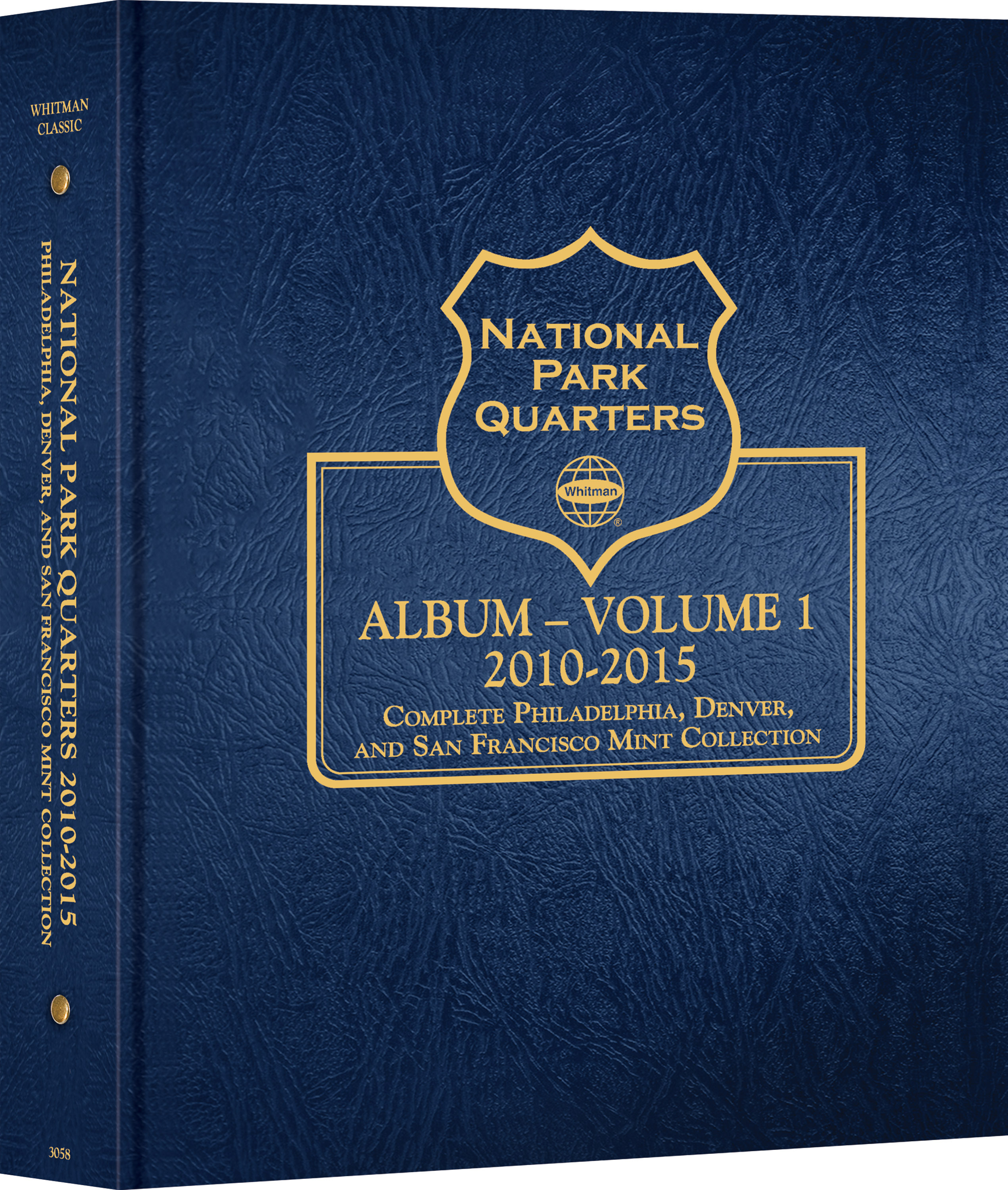 Whitman Classic® Coin Album – National Park Quarters Volume #1: 2010-2015 (P, D, & S Mints)