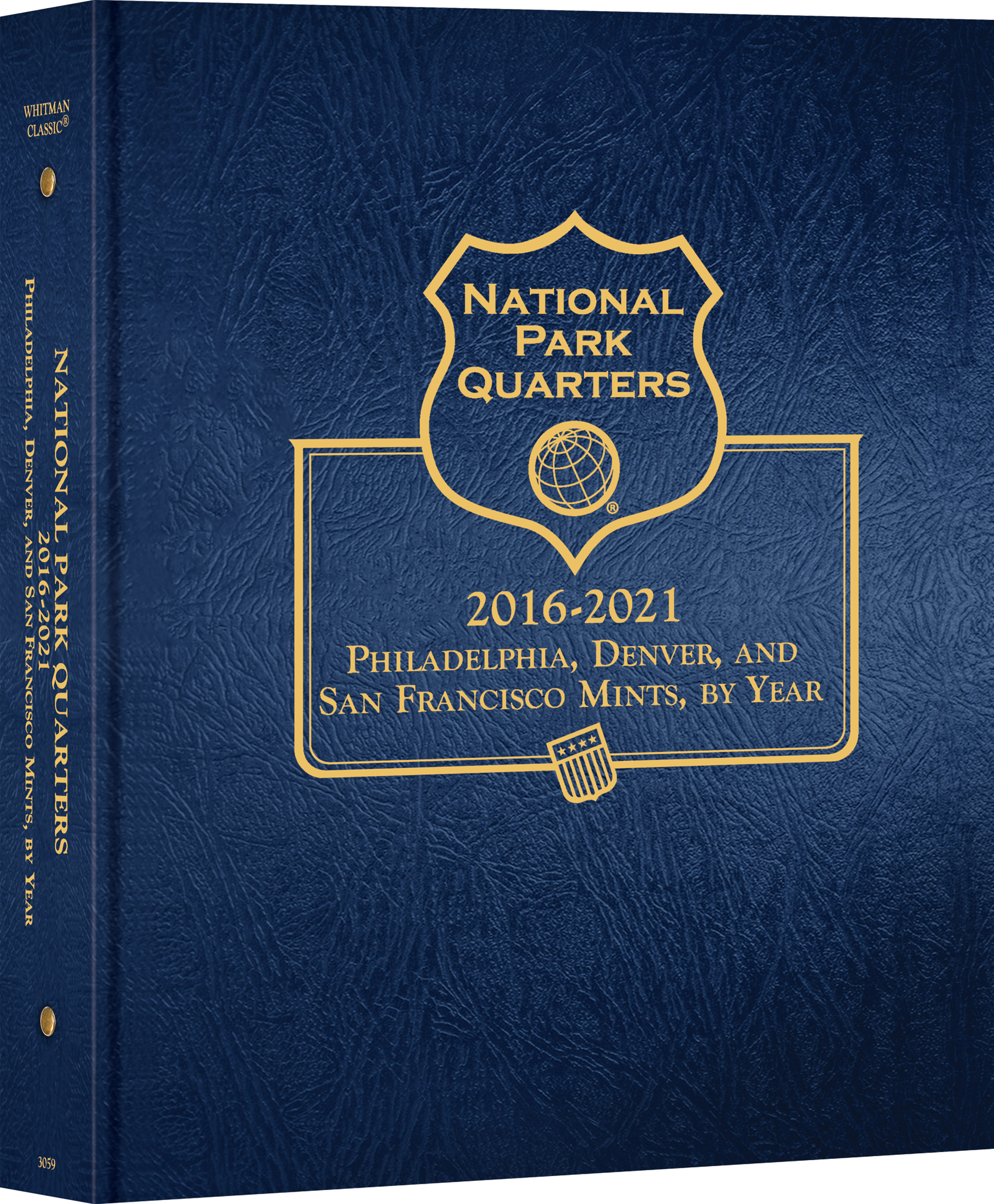 Whitman Classic® Coin Album – National Park Quarters Volume #2: 2016-2021 (P, D, & S Mints) – Coin Album (Blue)