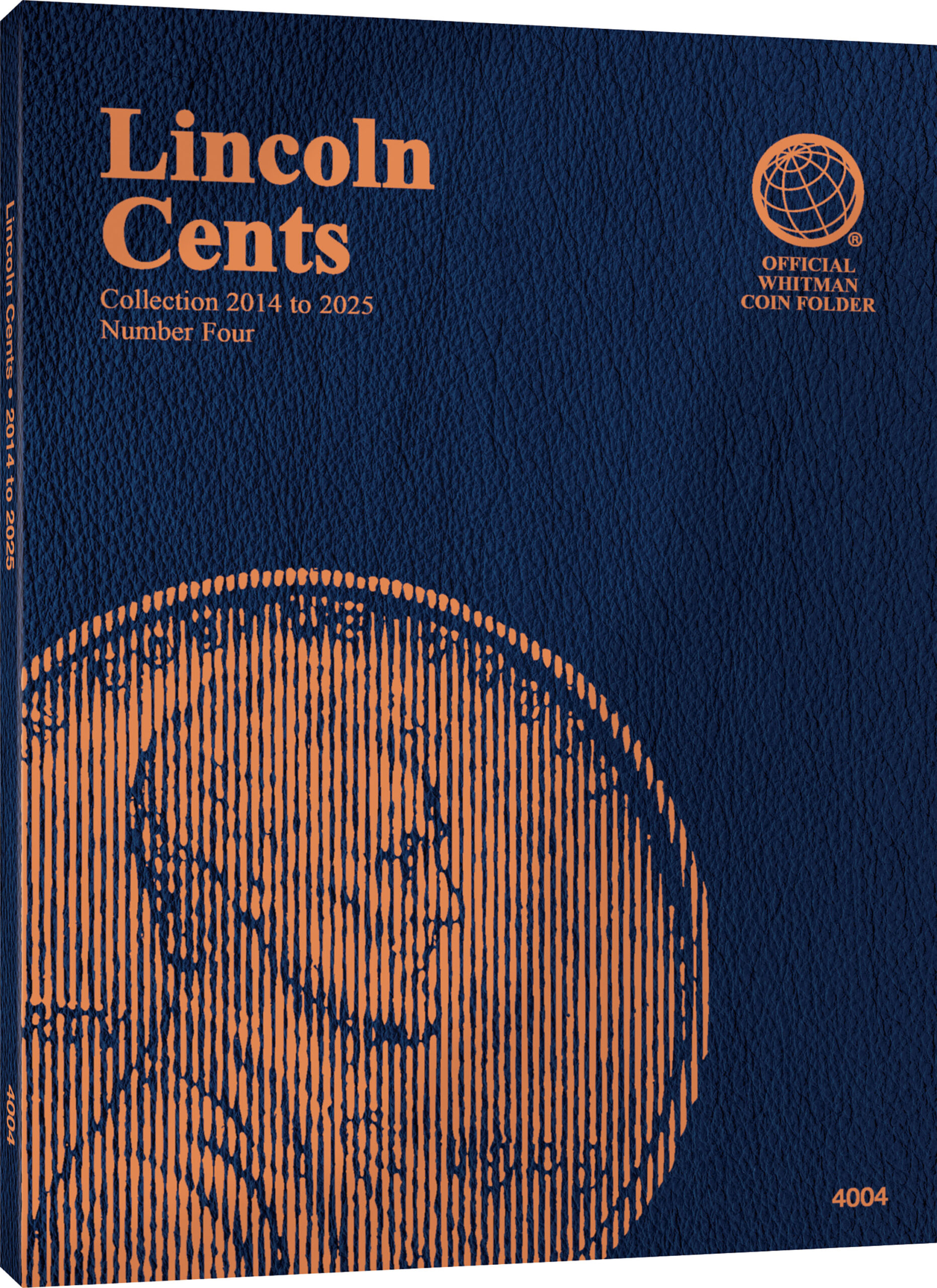 Official Whitman® Coin Folder – Lincoln Cents Collection #4: 2014-2025 – Coin folder (Blue)