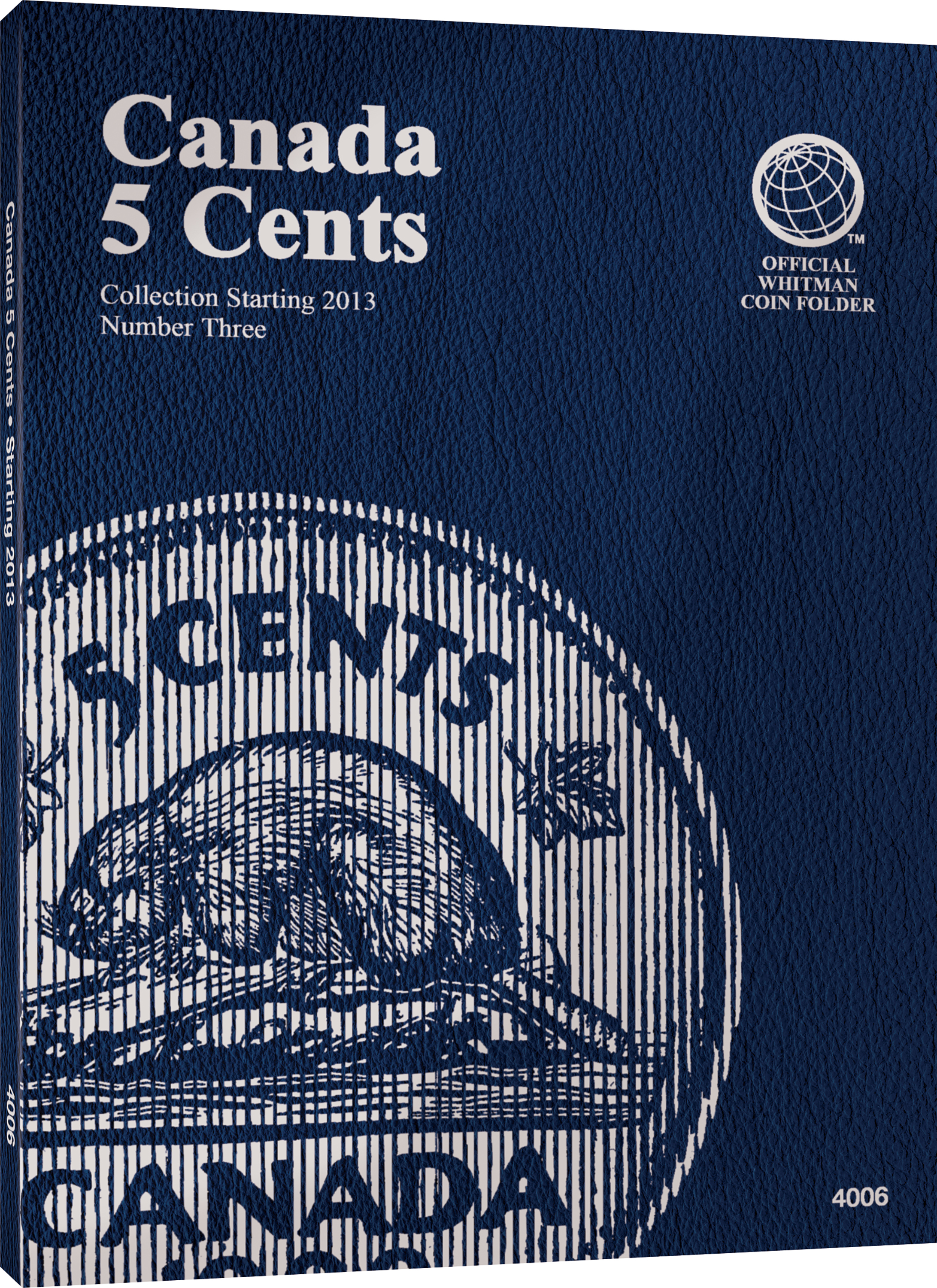 Official Whitman® Coin Folder – Canada Nickels (5 Cents) Collection #3 – Starting 2013